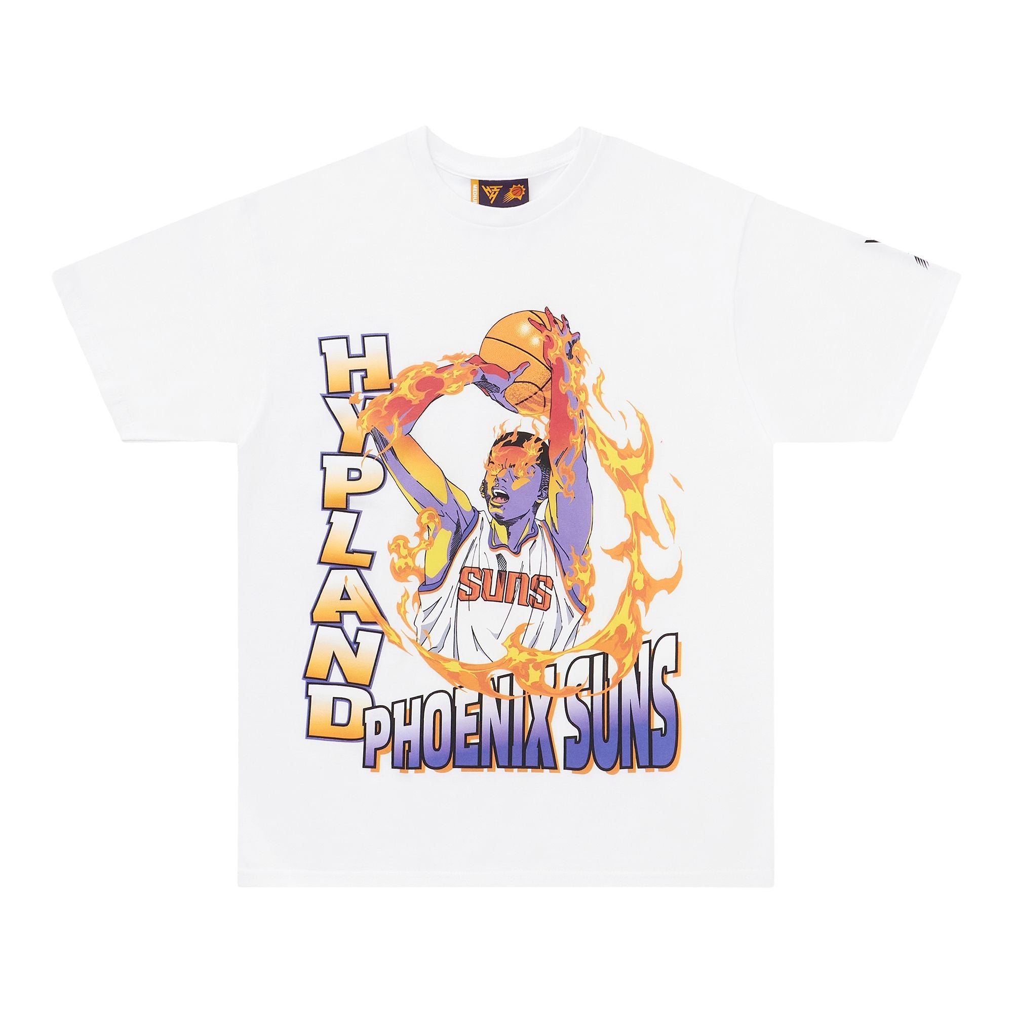 NBA PHOENIX SUNS HEATIN’ UP TSHIRT (WHITE)