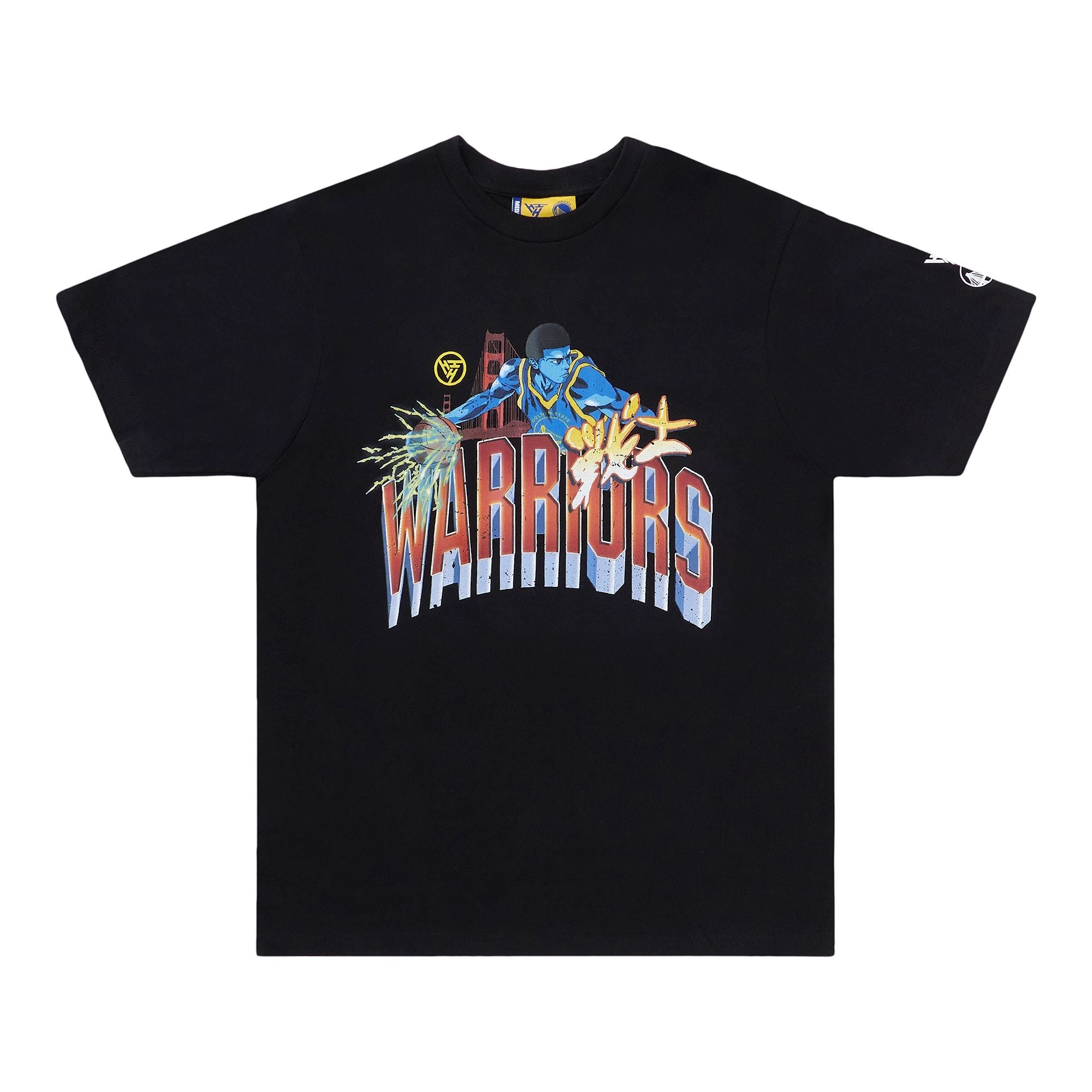 NBA GOLDEN STATE WARRIORS ARCH TSHIRT (BLACK)