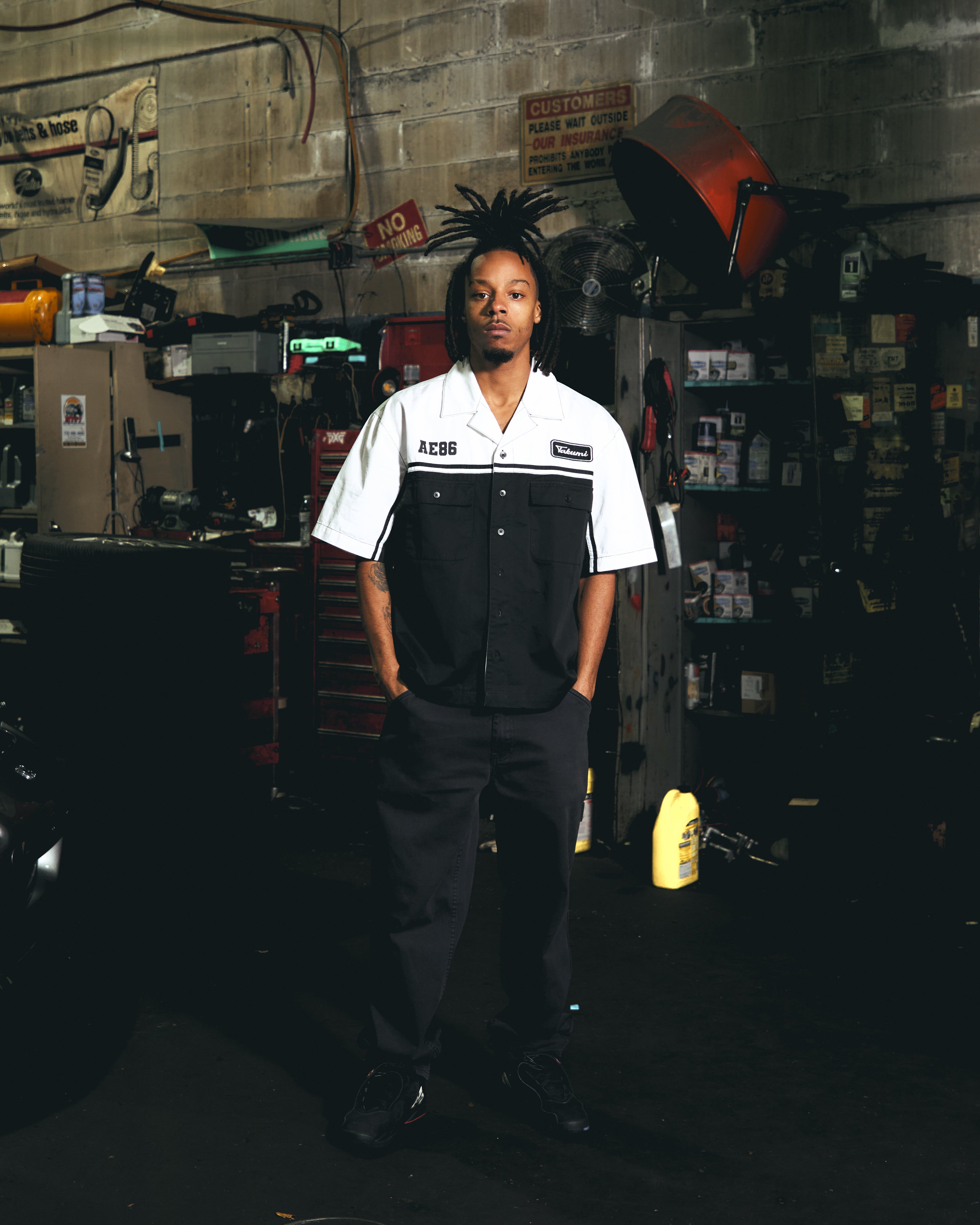 INITIAL D AE86 MECHANIC SHIRT