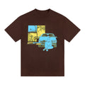 INITIAL D FUJIWARA SPORT SHIRT (CHOCOLATE)