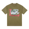 INITIAL D GUNMA RACING SHIRT (OLIVE)