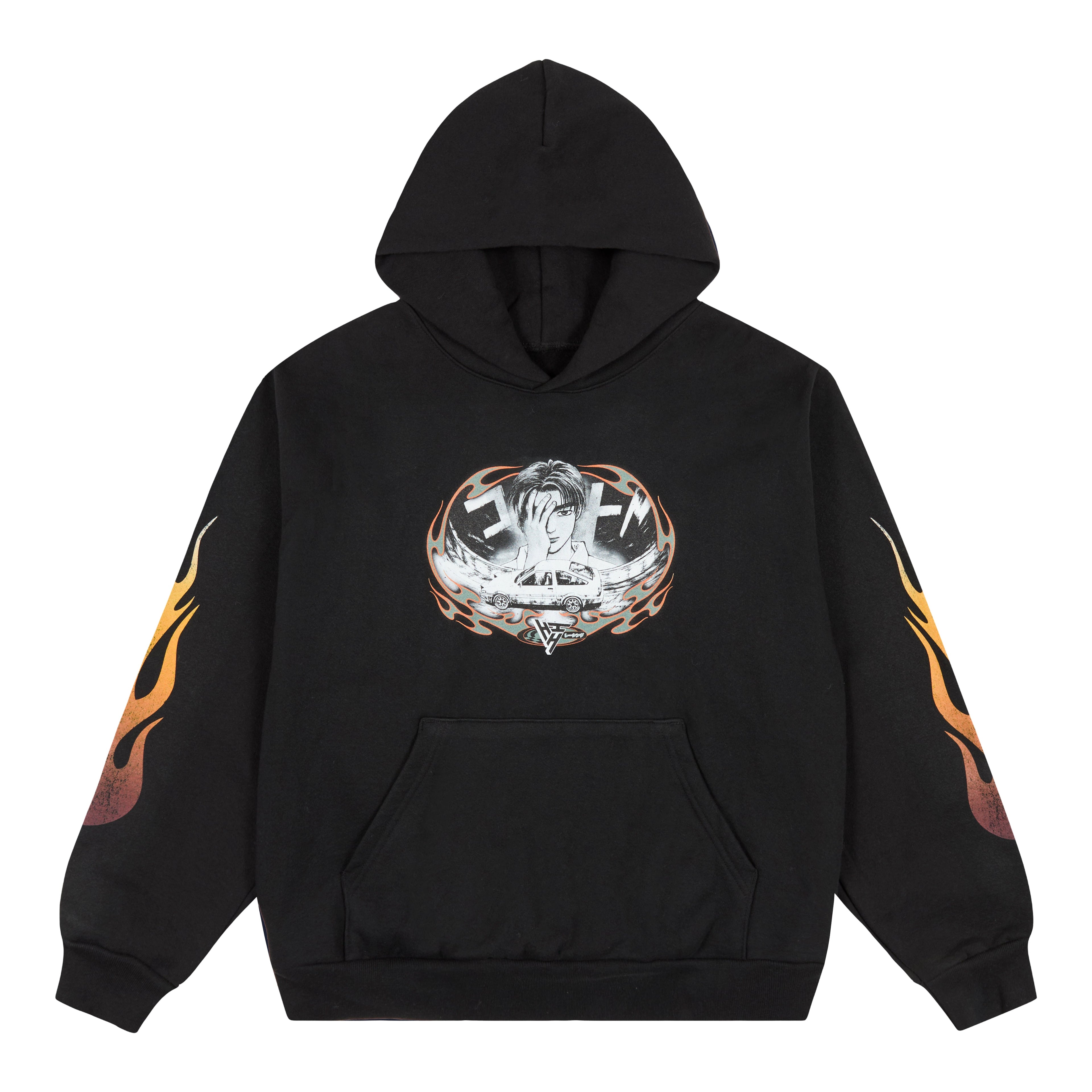 INITIAL D FUJI SINISTER HOODIE (BLACK)