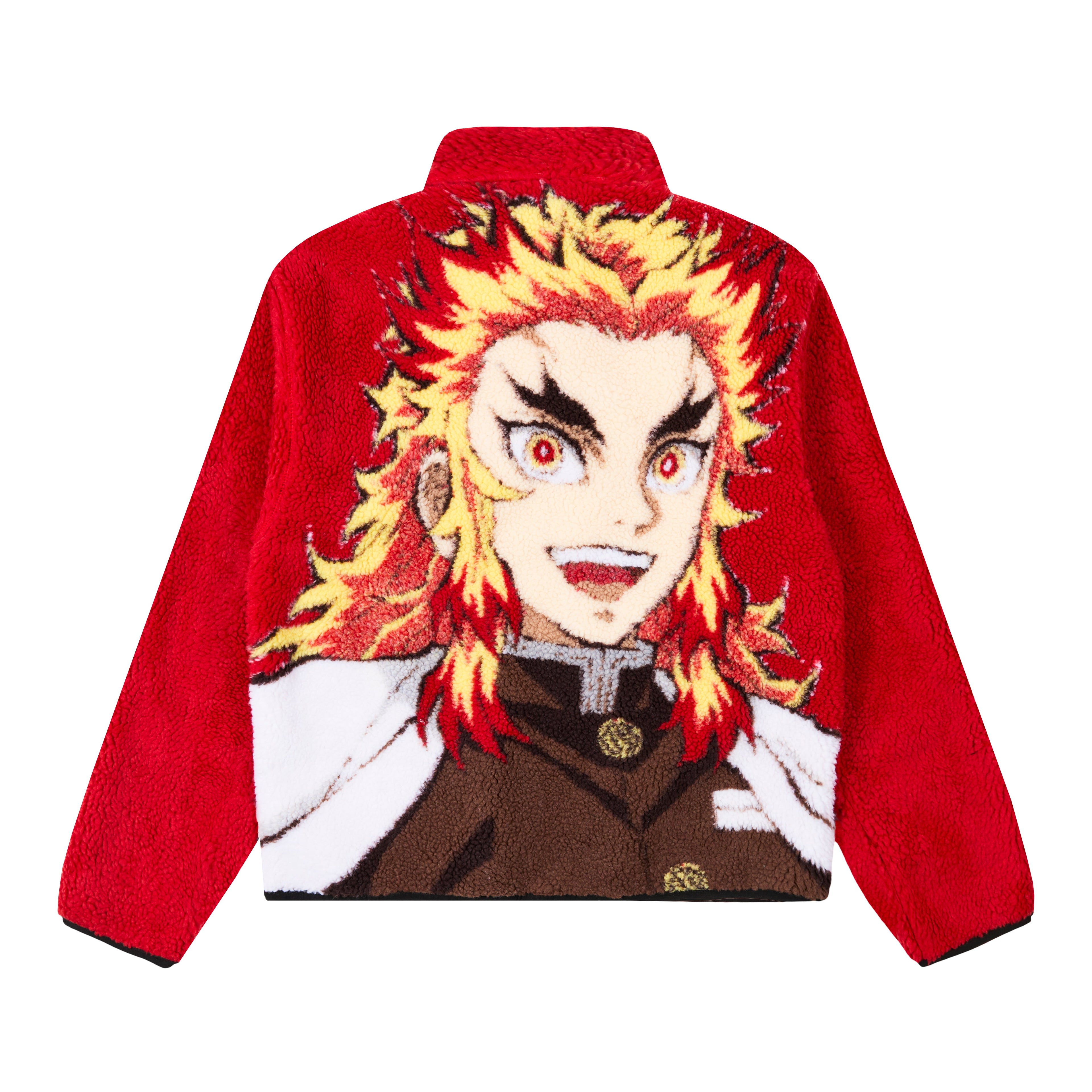 DEMON SLAYER RENGOKU SHERPA JACKET (RED)