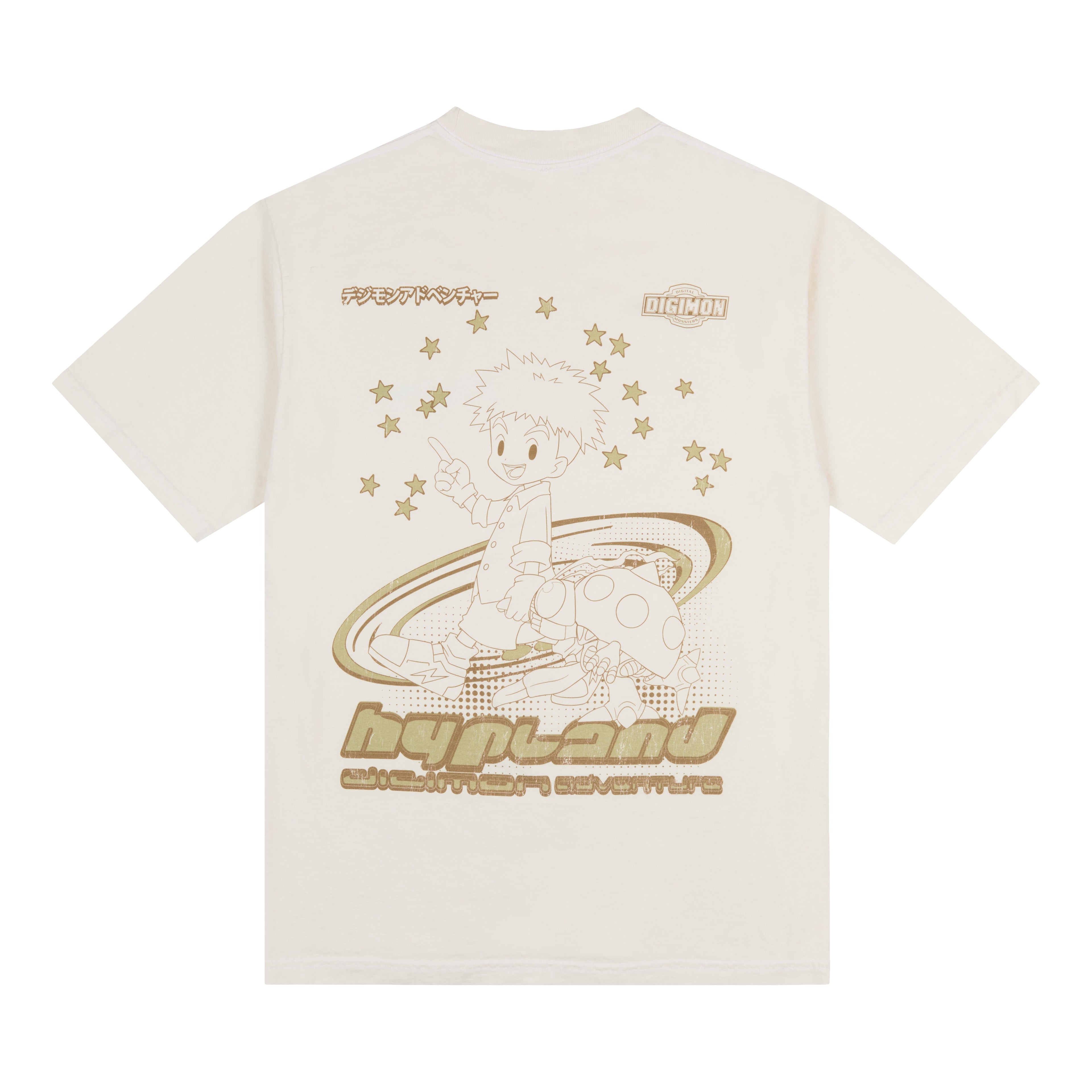 DIGIMON IZZY SHIRT (OATMEAL)
