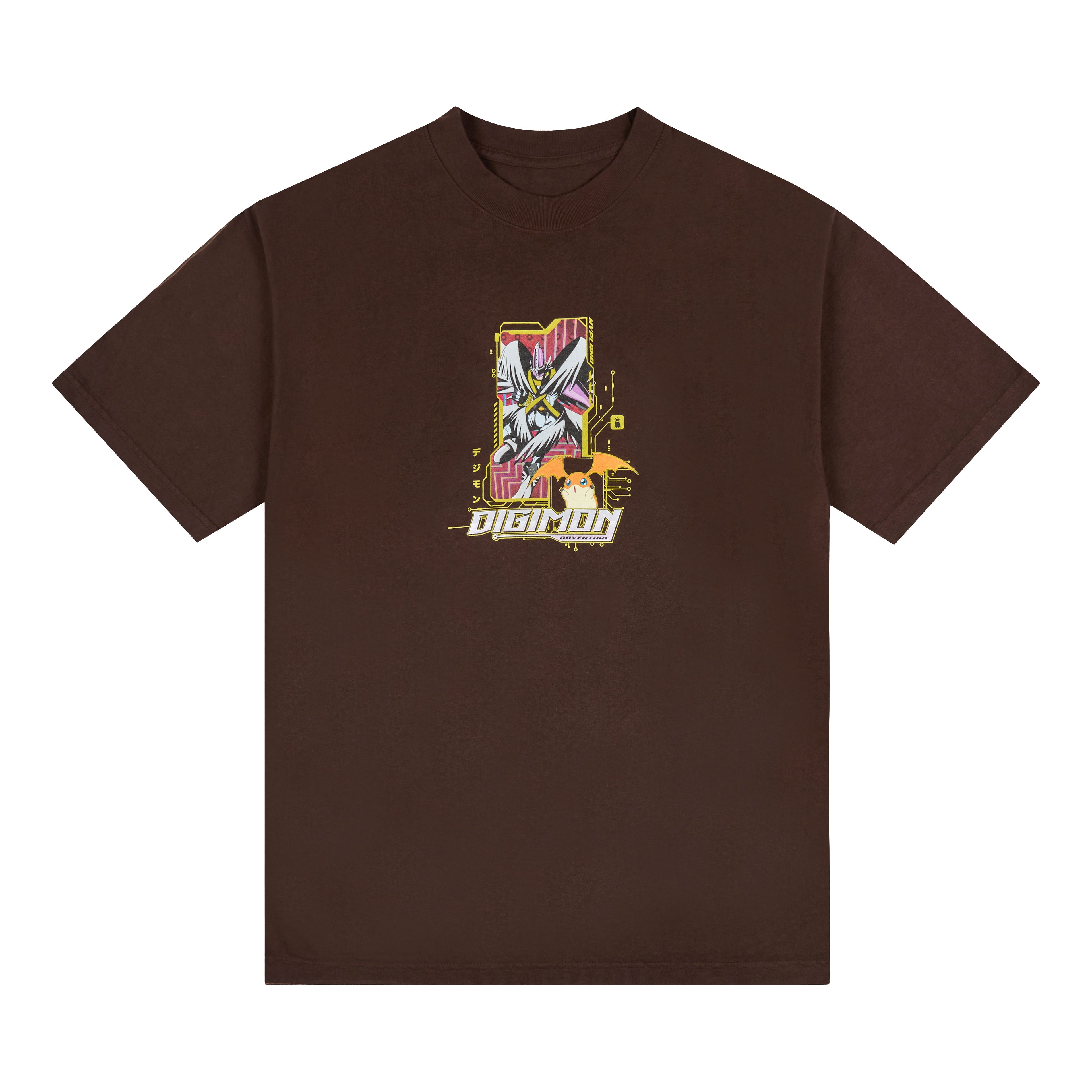 DIGIMON HOLY TRANSFORMATION SHIRT (CHOCOLATE)