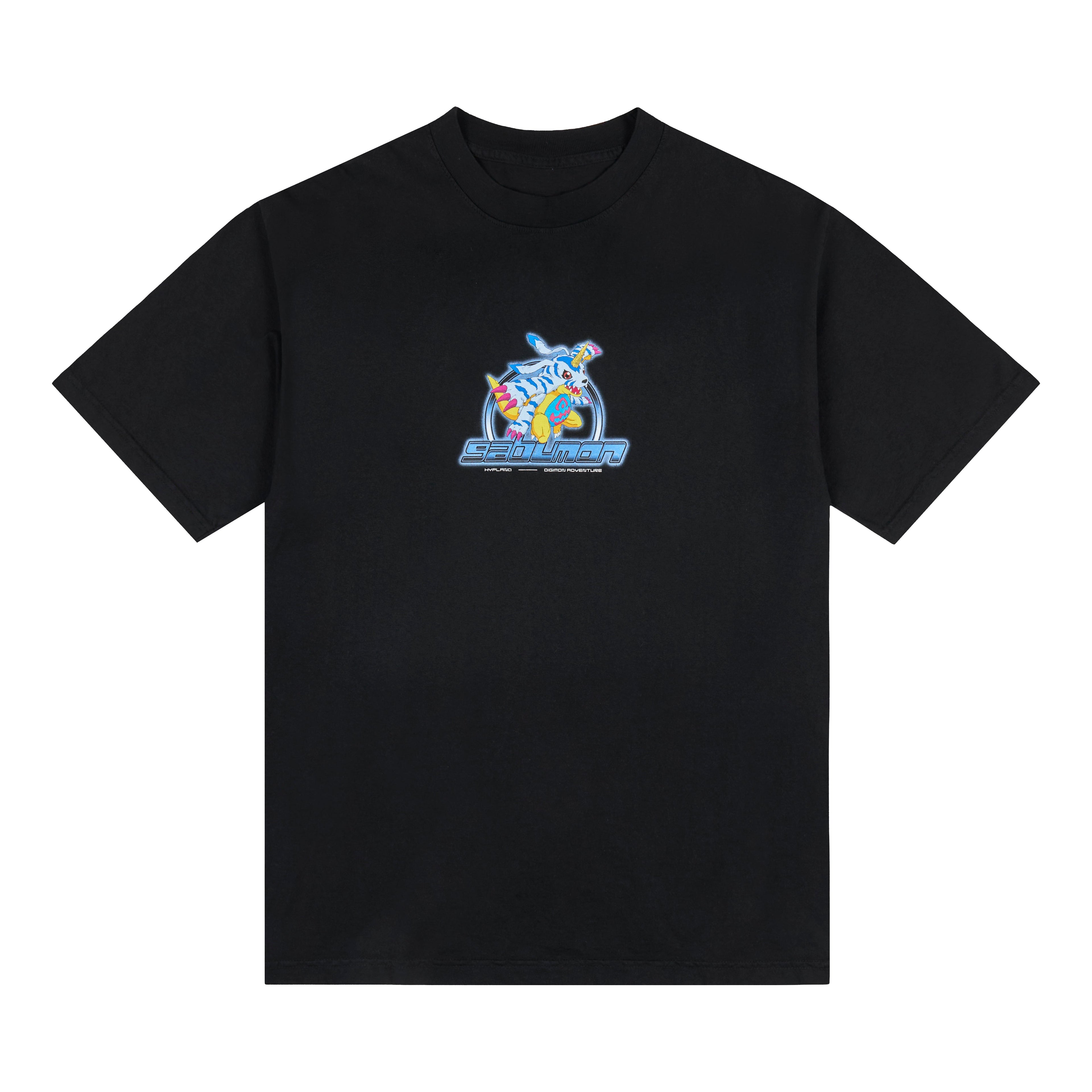 DIGIMON GABUMON SHIRT (BLACK)