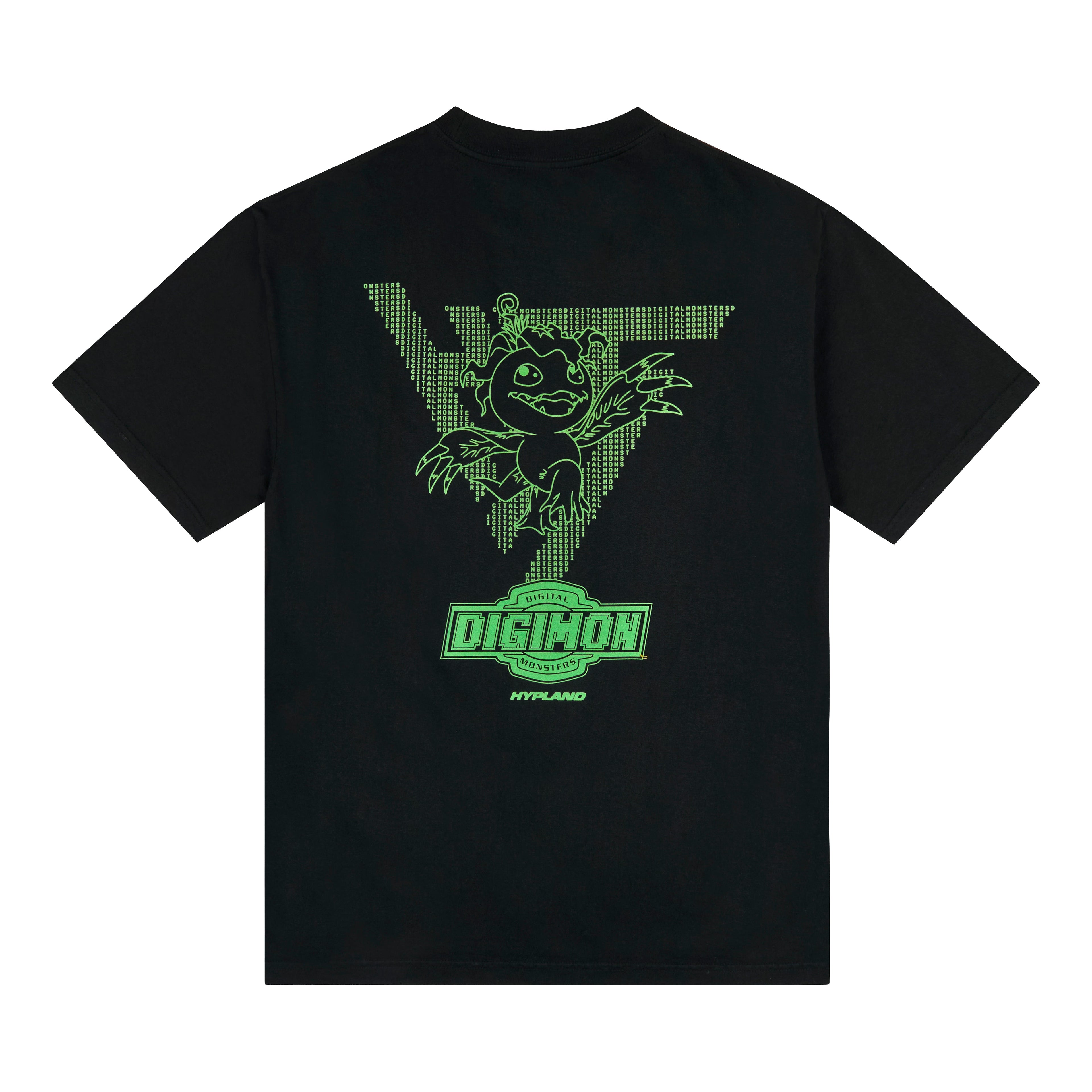 DIGIMON DIGITAL PALMON SHIRT (BLACK)
