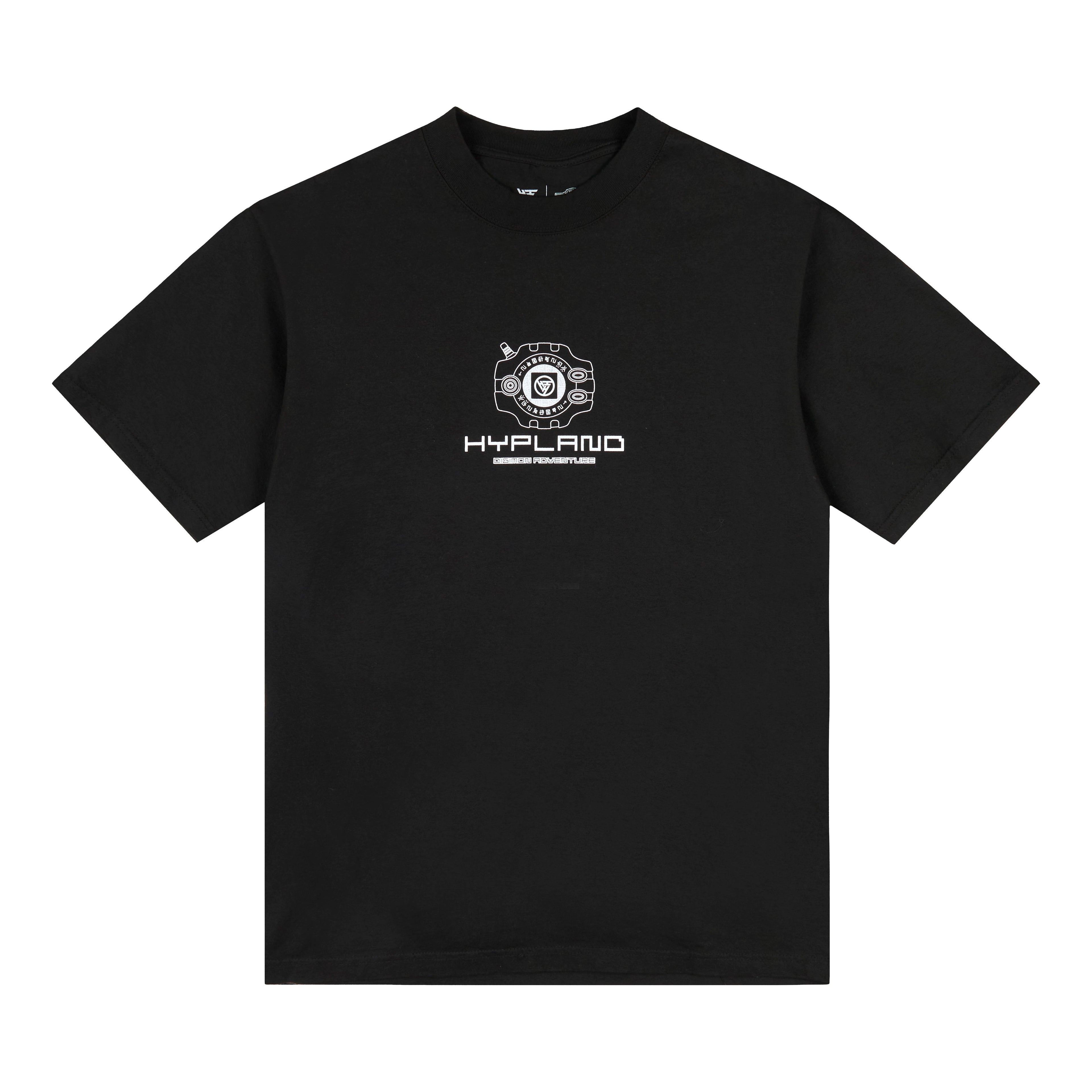 DIGIMON LIST SHIRT (BLACK)