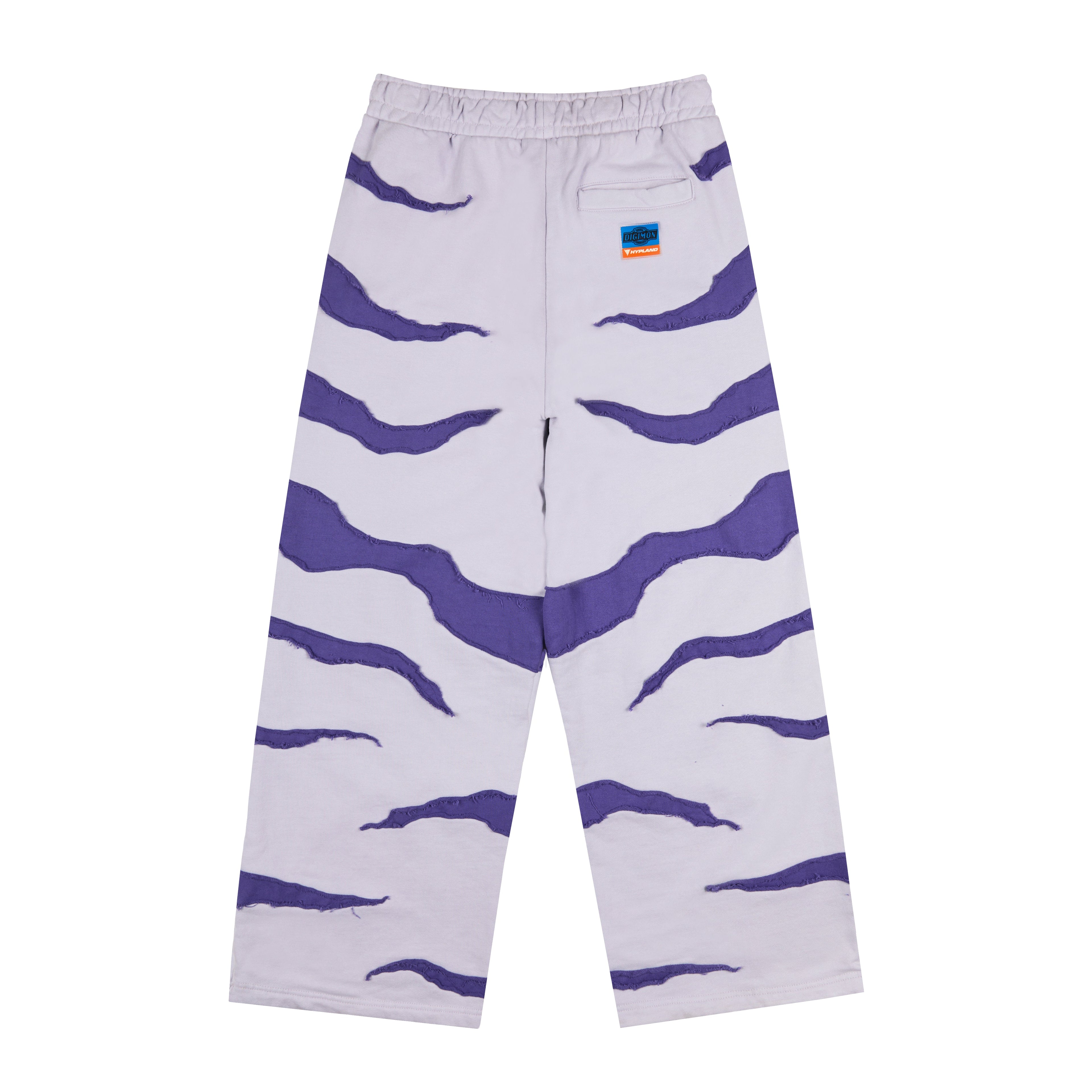 DIGIMON GARURUMON SWEAT PANTS (GREY/BLUE) *PRE ORDER*