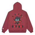 SONIC EVIL CHAO HOODIE (BURGUNDY)