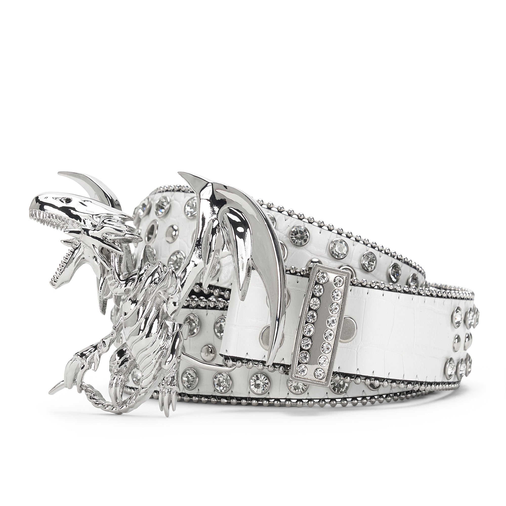 YUGIOH BLUE EYES BELT (WHITE)