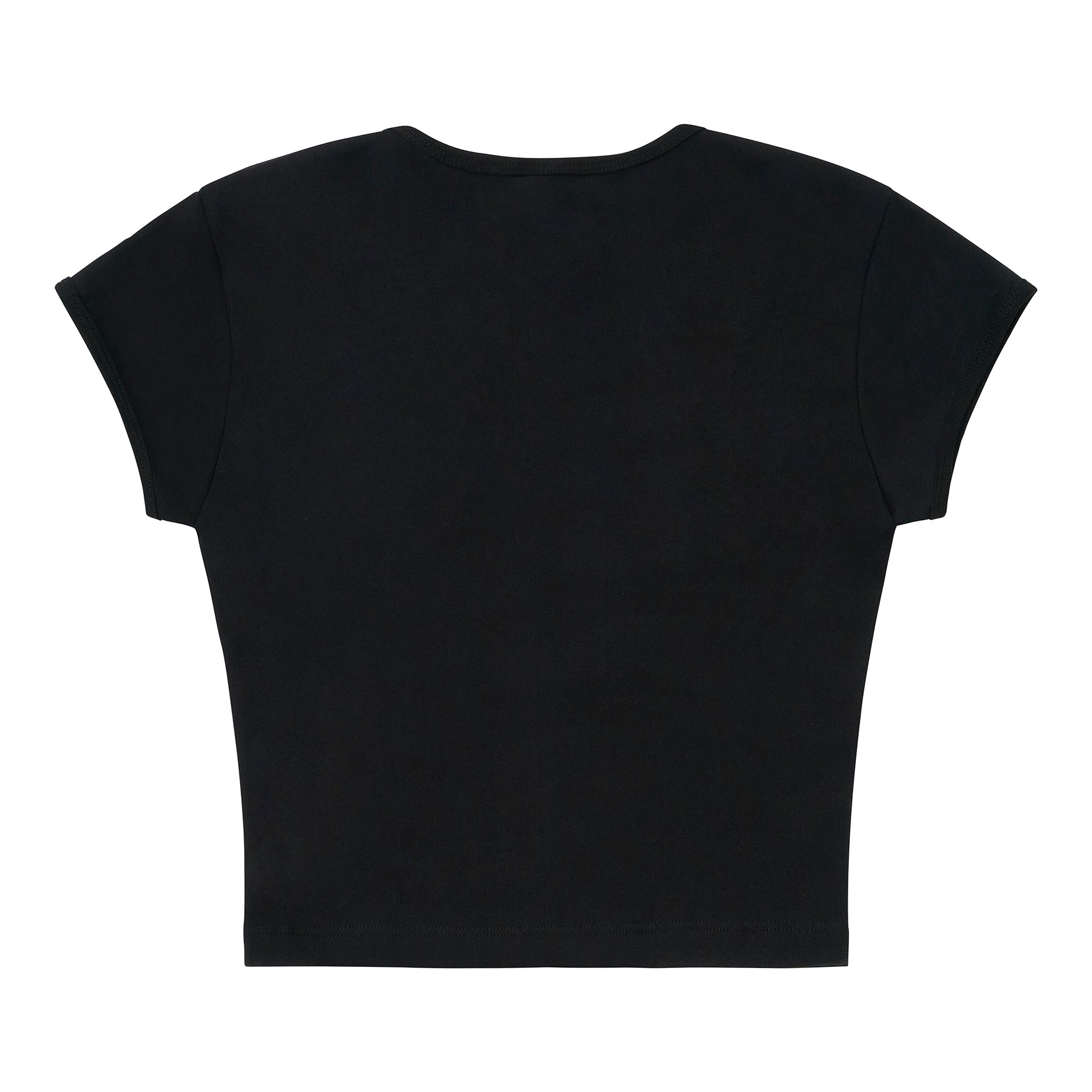 STREET FIGHTER WMNS RYU V KEN PENCIL BABY TEE (BLACK)