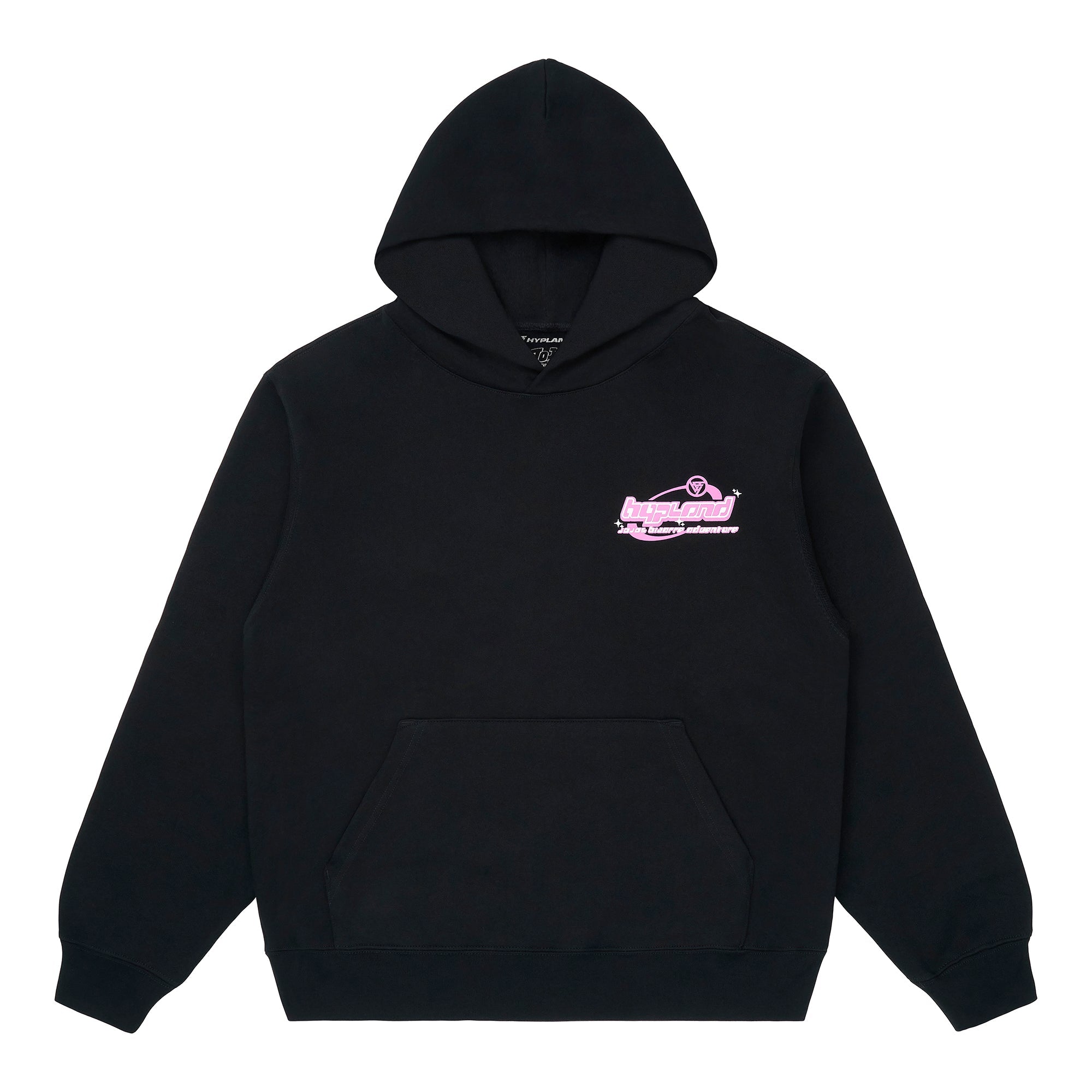 JOJO GOLDEN WIND GROUP HOODIE (BLACK)