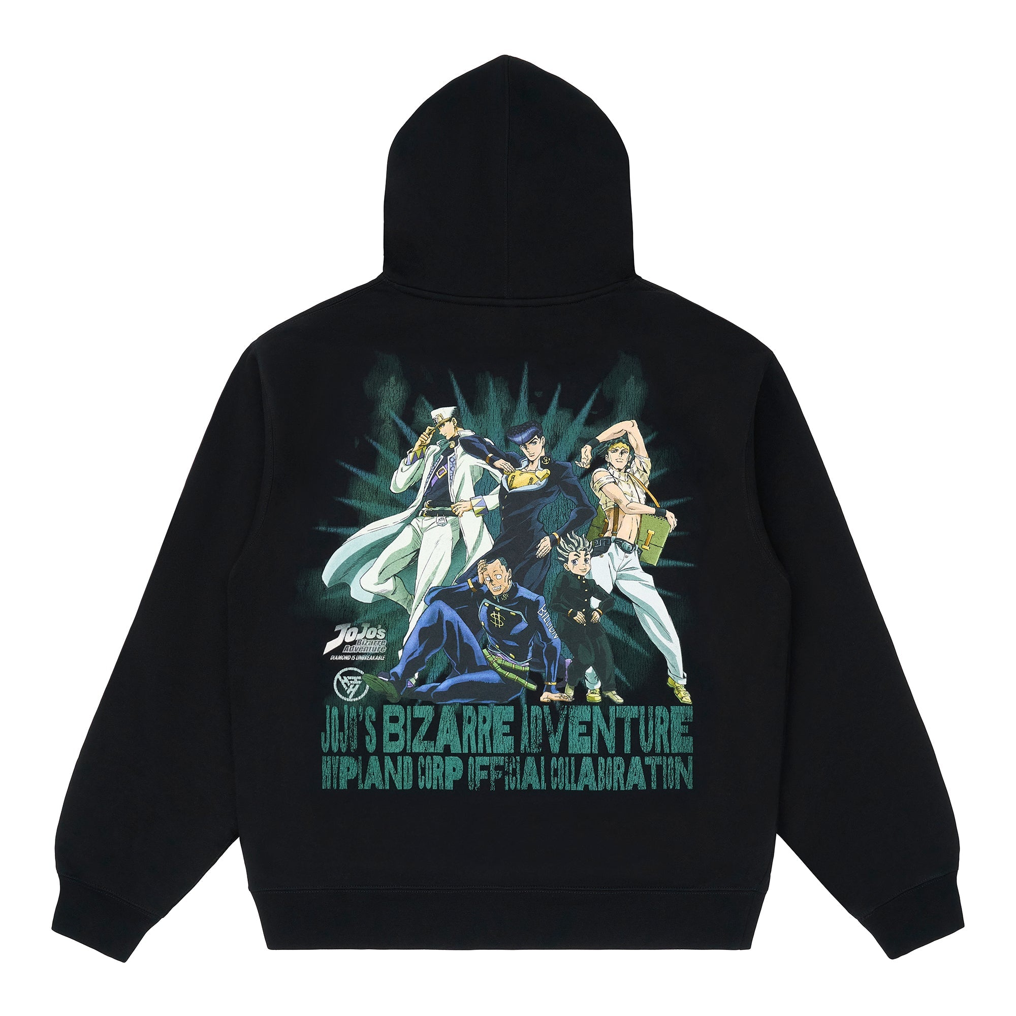 JOJO DIAMOND UNBREAKABLE GROUP HOODIE (BLACK)
