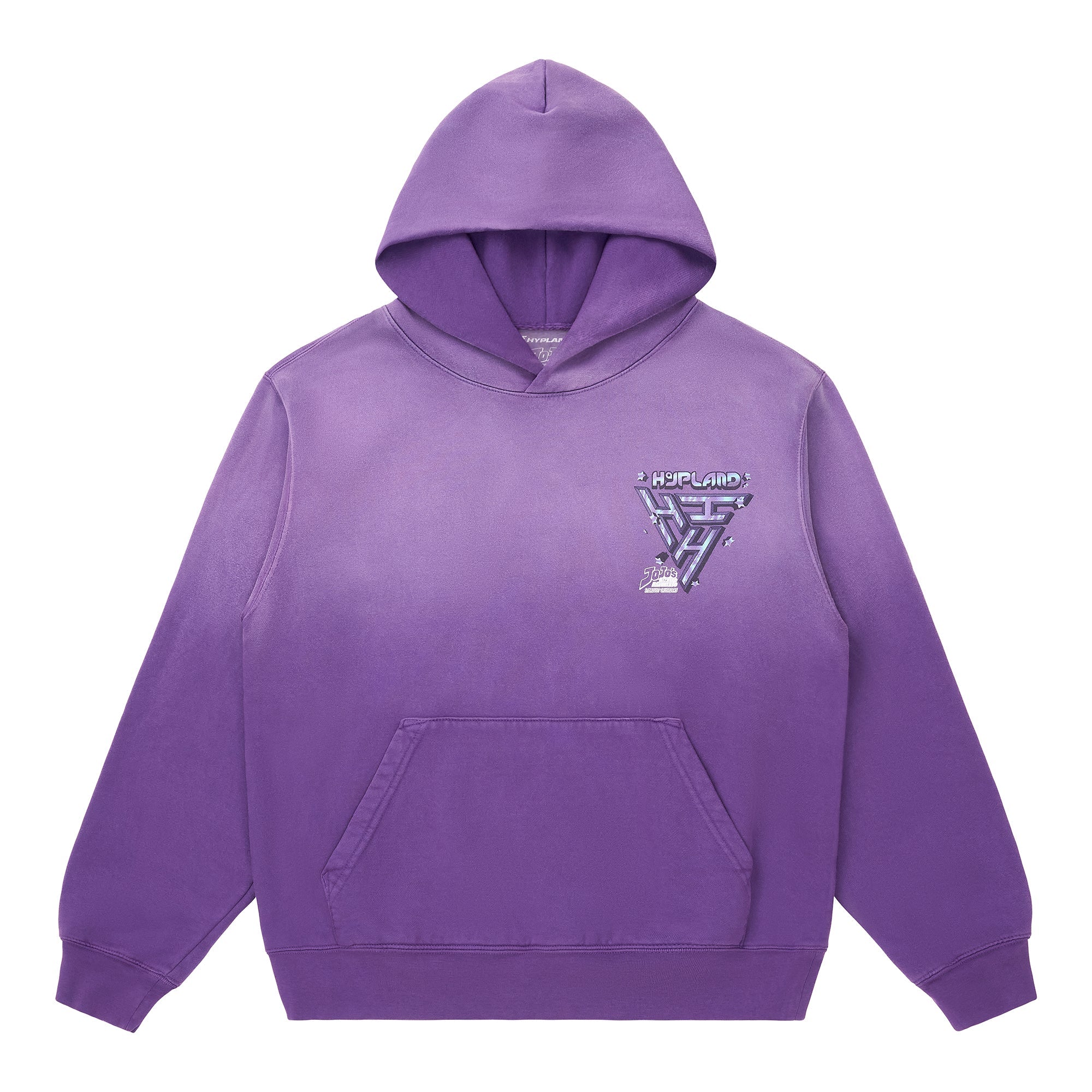 JOJO MIRROR LOGO HOODIE (PURPLE DYE)