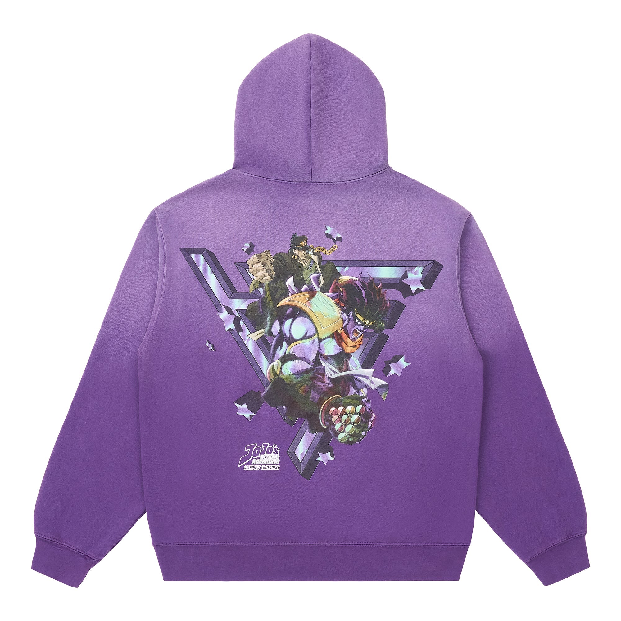 JOJO MIRROR LOGO HOODIE (PURPLE DYE)