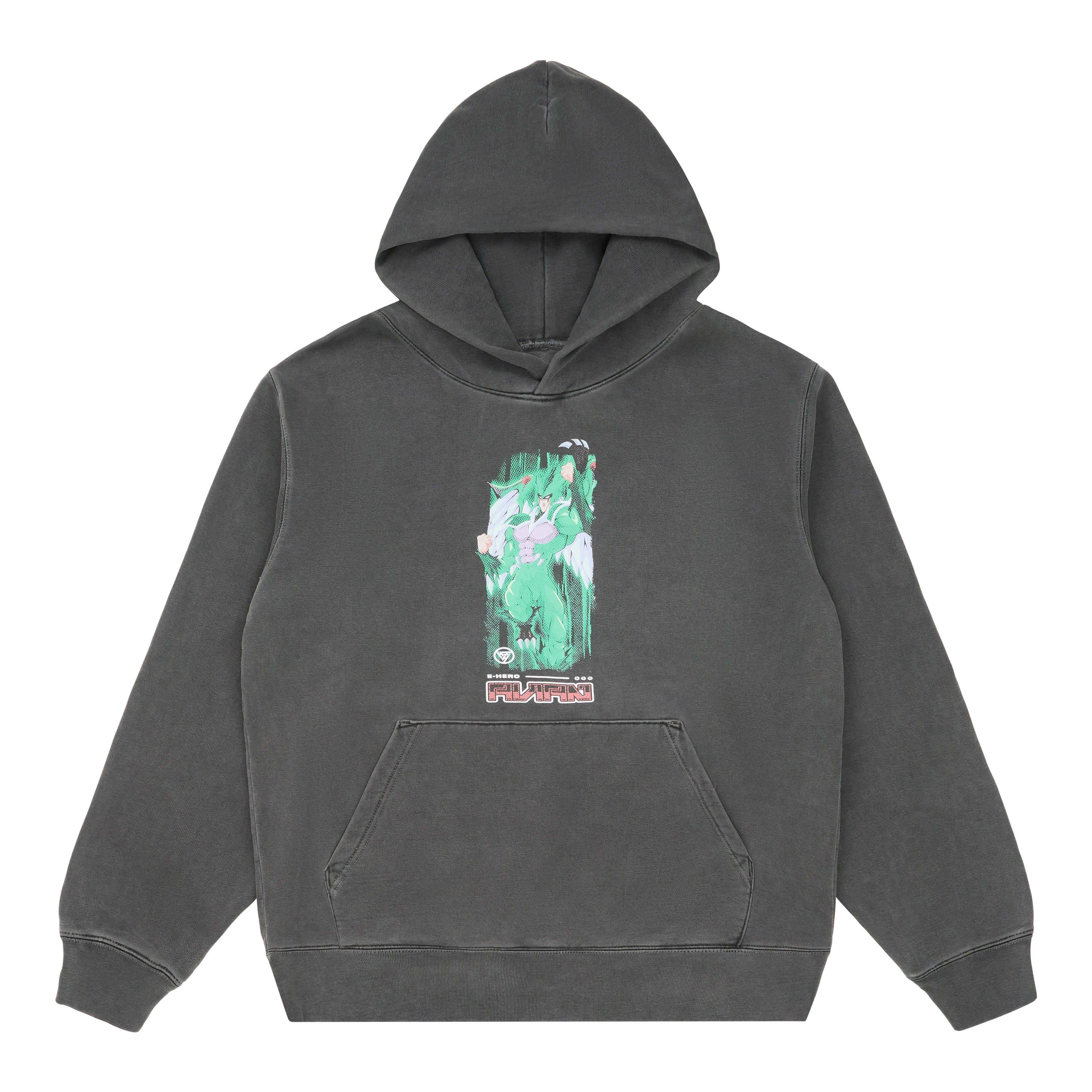 YUGIOH AVIAN VINTAGE HOODIE (VINTAGE BLACK)