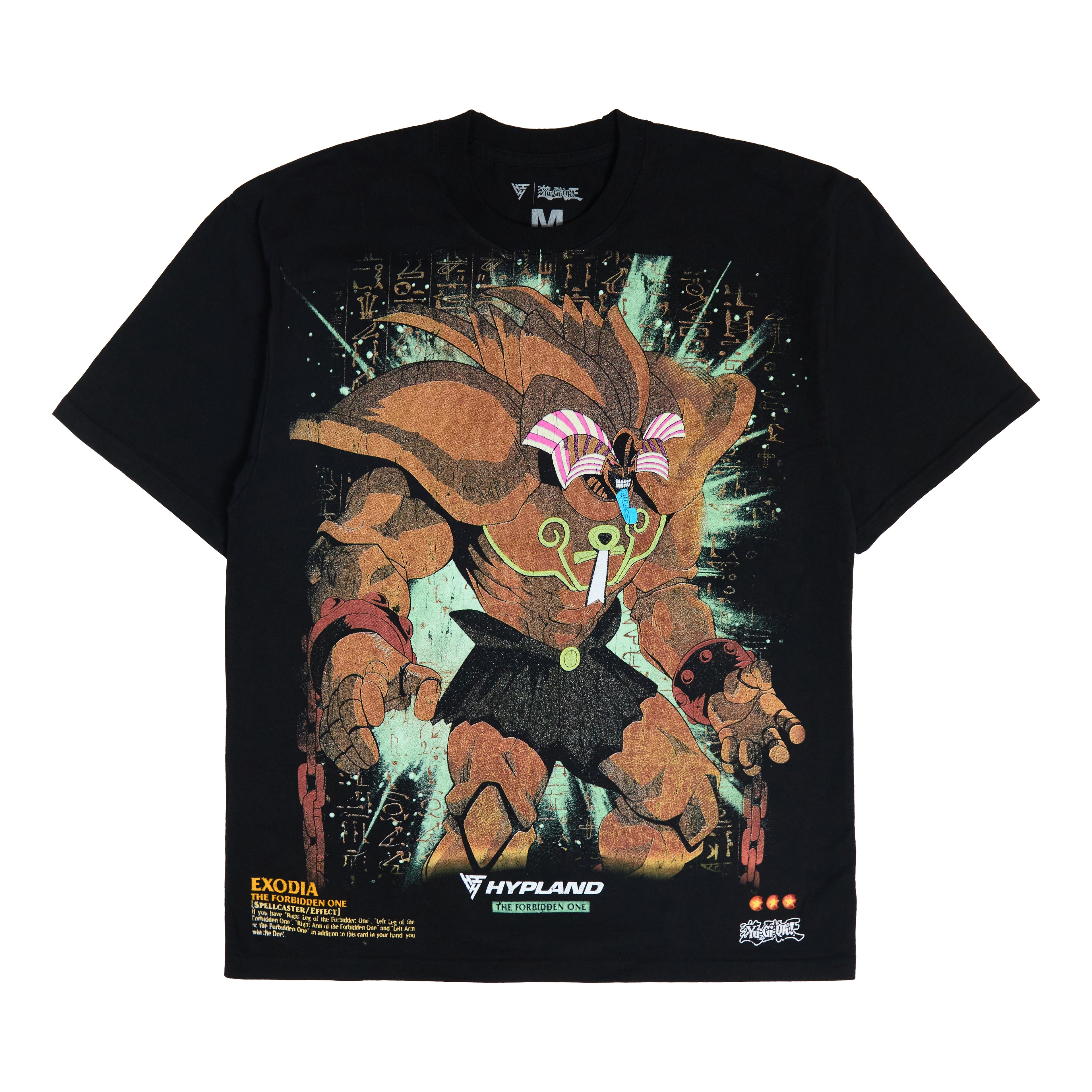 YUGIOH EXODIA JUMBO PRINT SHIRT (BLACK)