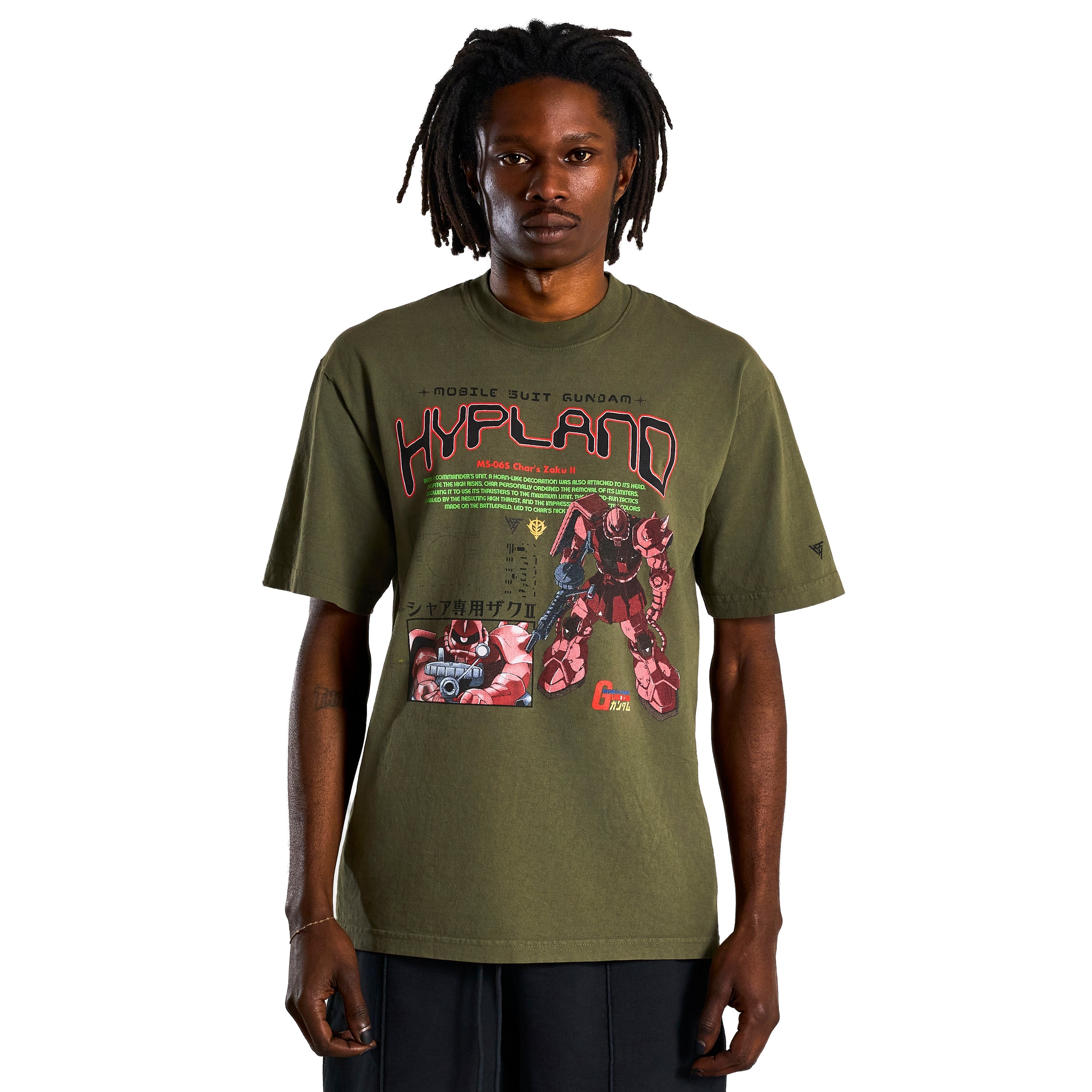 GUNDAM ORIGINAL ZAKU SHIRT (OLIVE)