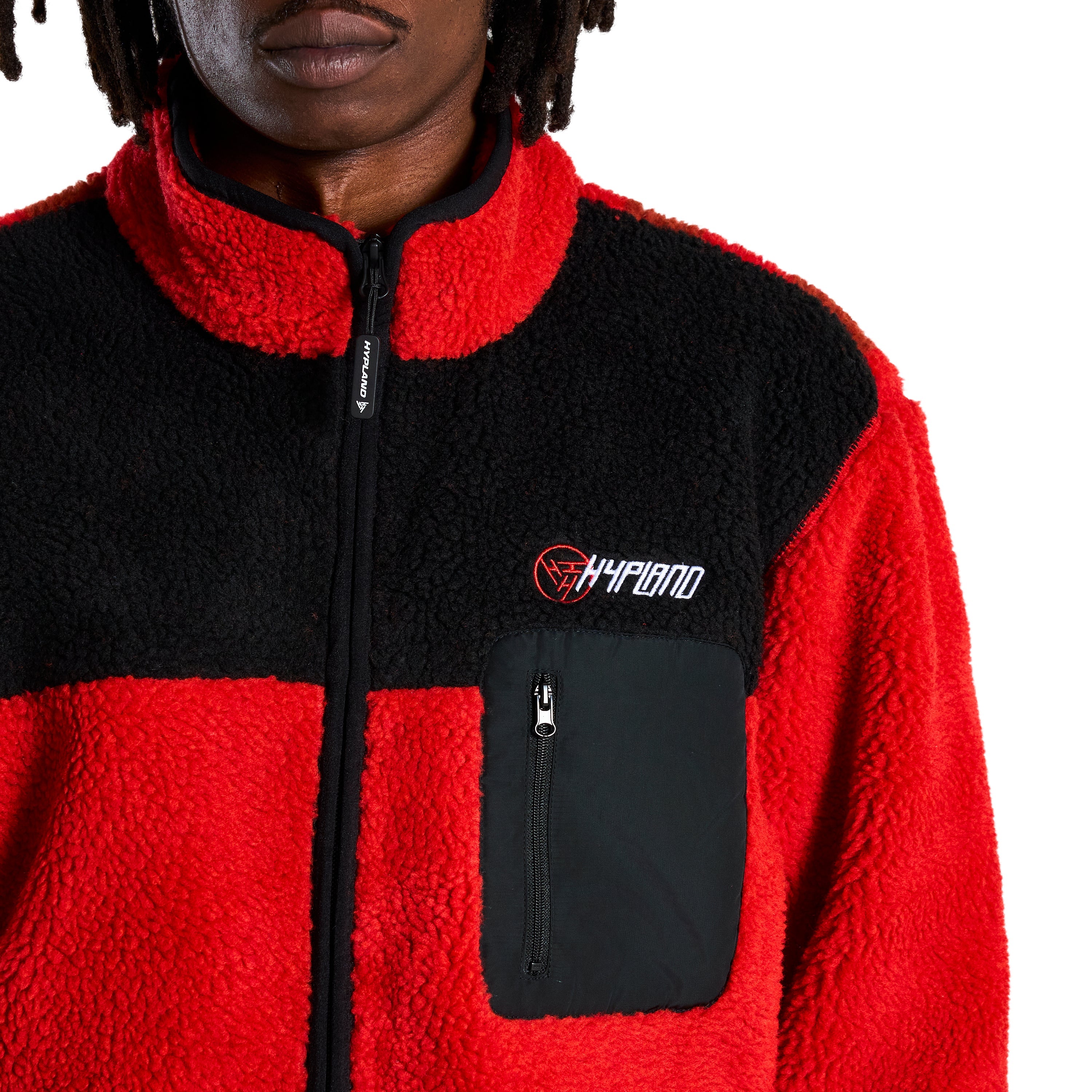 YUGIOH SLIFER SHERPA JACKET (RED)
