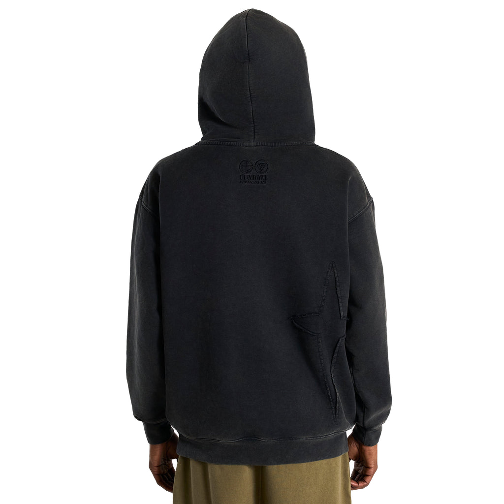 GUNDAM STARS HOODIE (WASHED BLACK)
