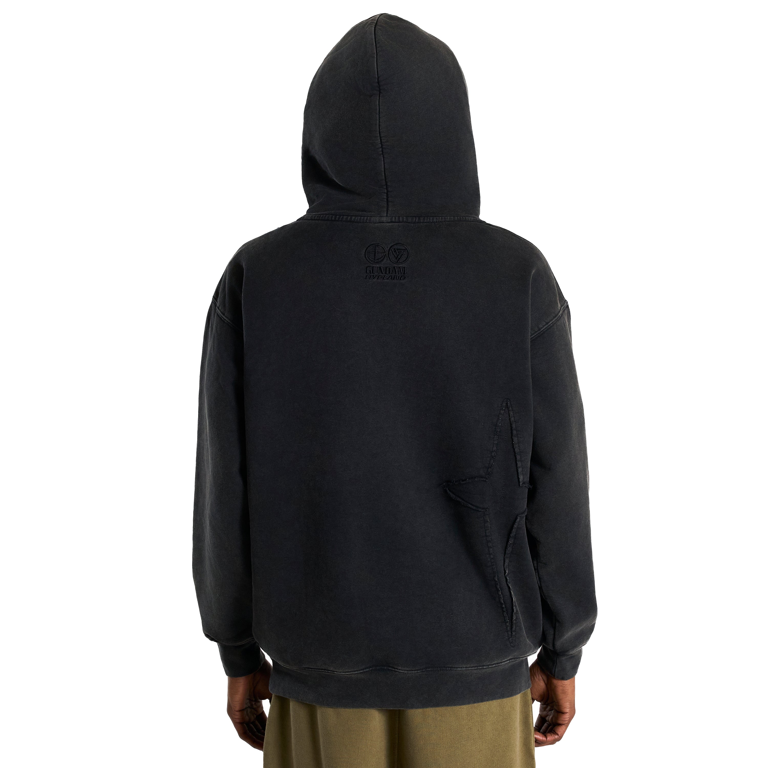 GUNDAM STARS HOODIE (WASHED BLACK)