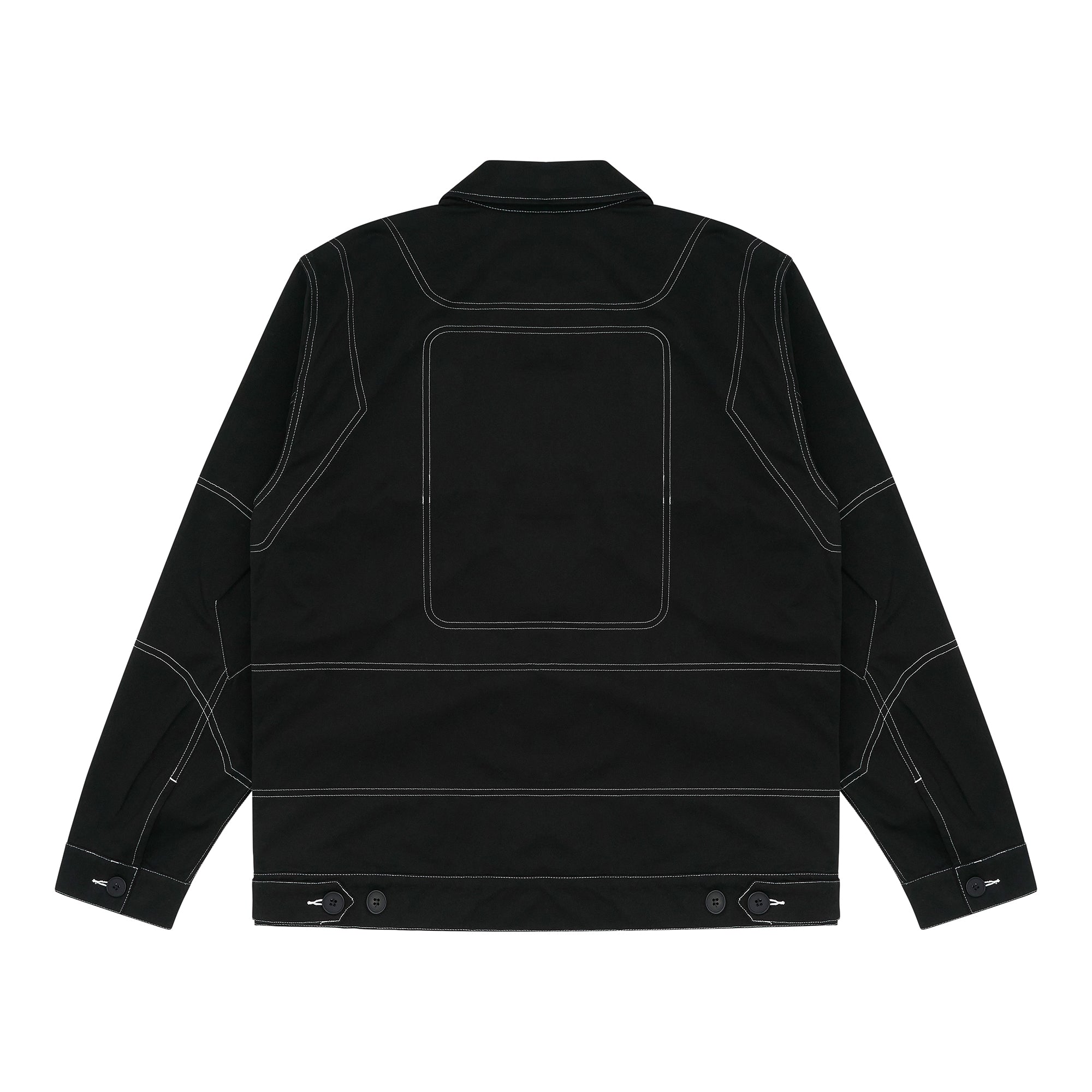 GUNDAM BRUSHED TWILL JACKET (BLACK)
