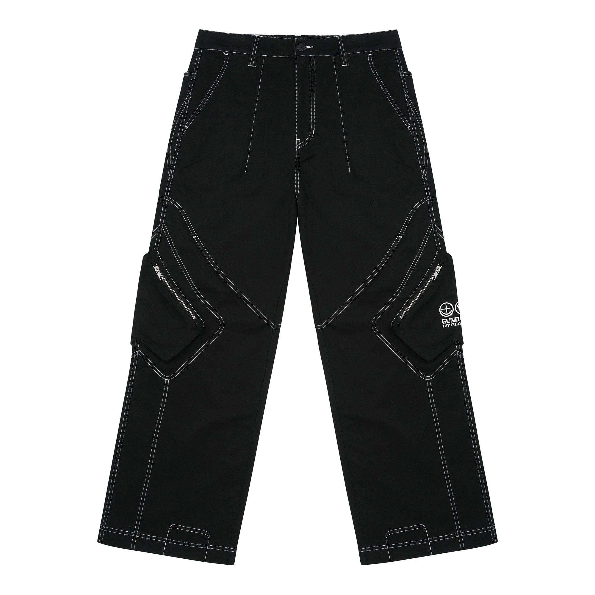 GUNDAM BRUSHED TWILL PANTS (BLACK)