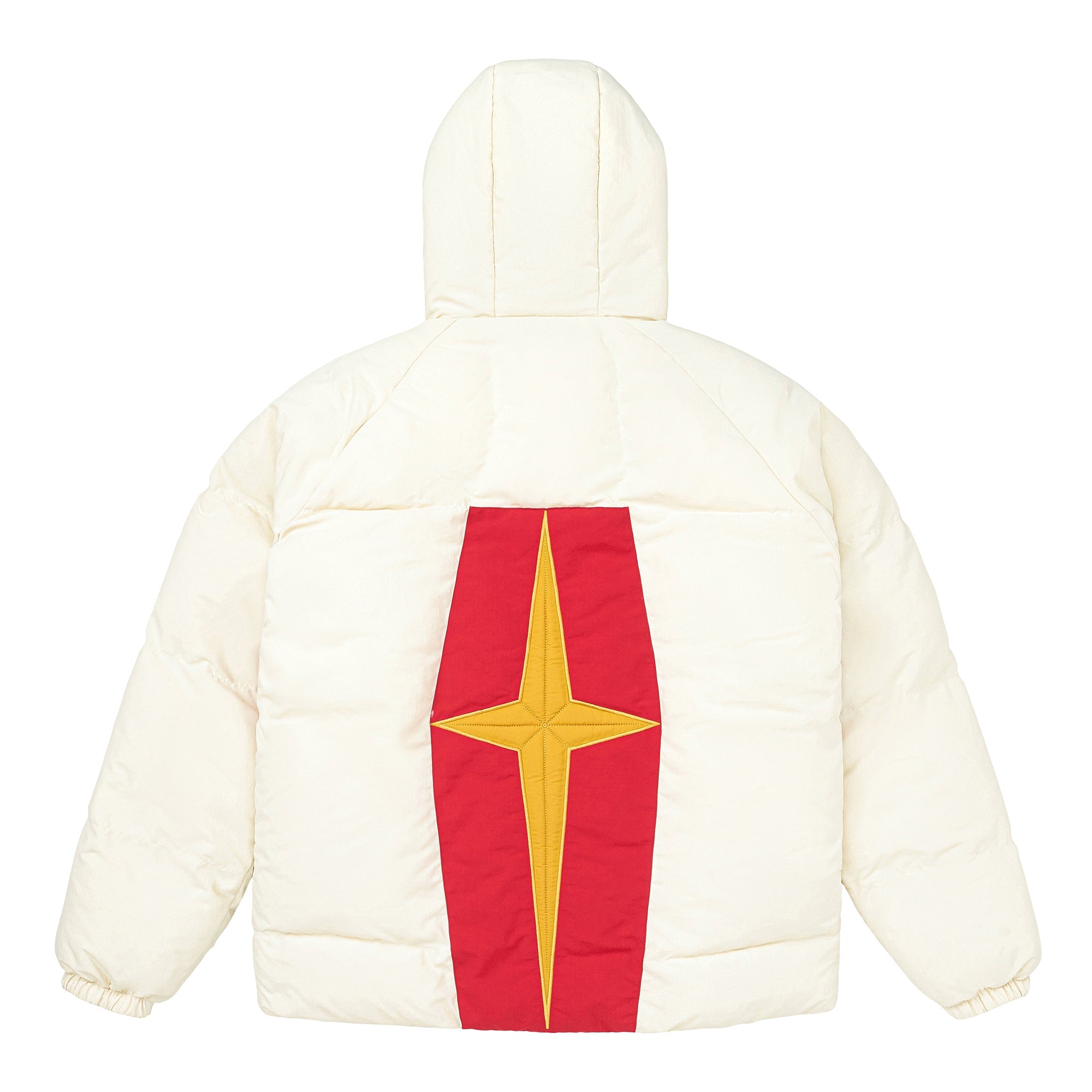 GUNDAM RX-78-2 REVERSIBLE PUFFER JACKET (WHITE)