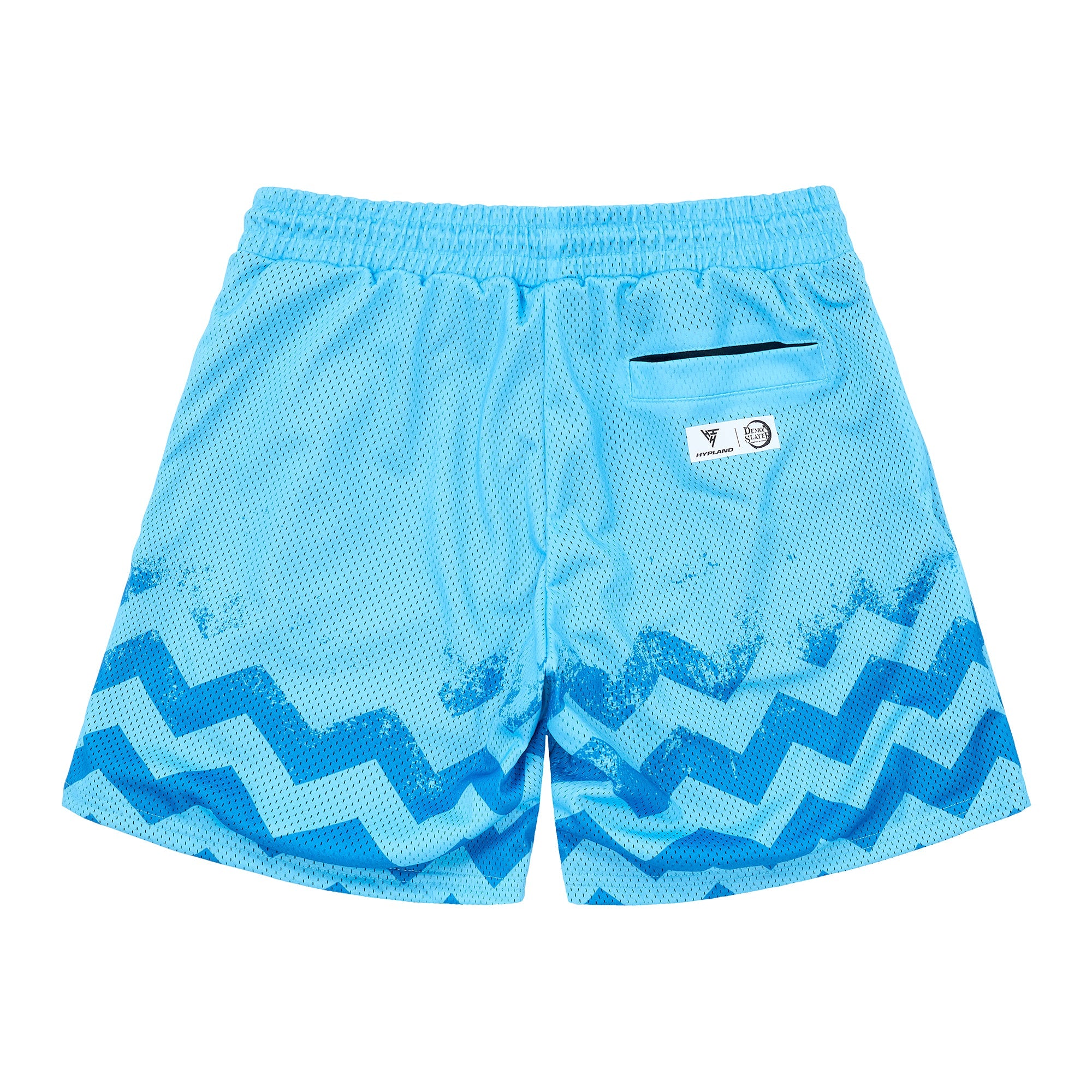 DEMON SLAYER INOSUKE MESH SHORTS (BLUE)