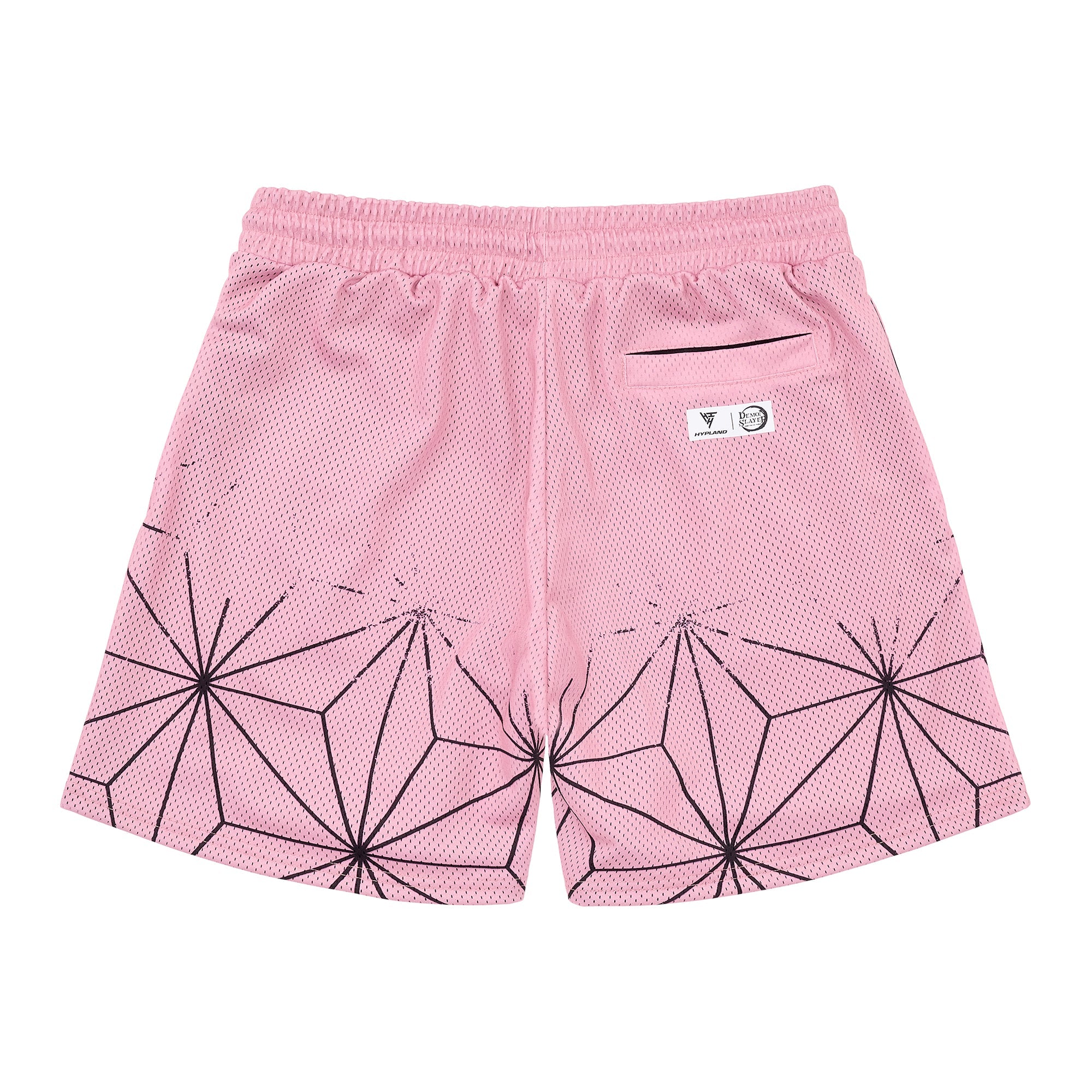 DEMON SLAYER NEZUKO MESH SHORTS (PINK)