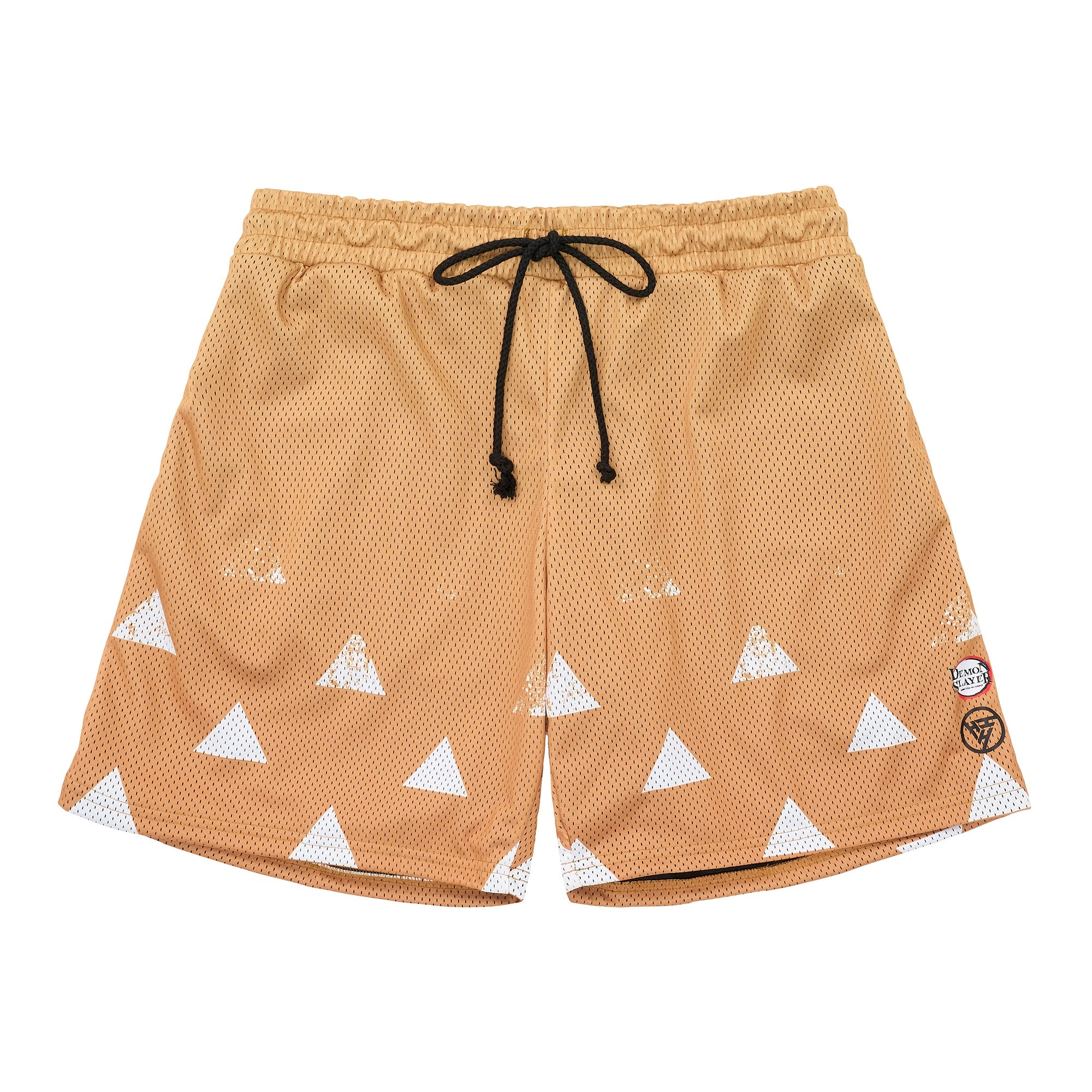 DEMON SLAYER ZENITSU MESH SHORTS (YELLOW)