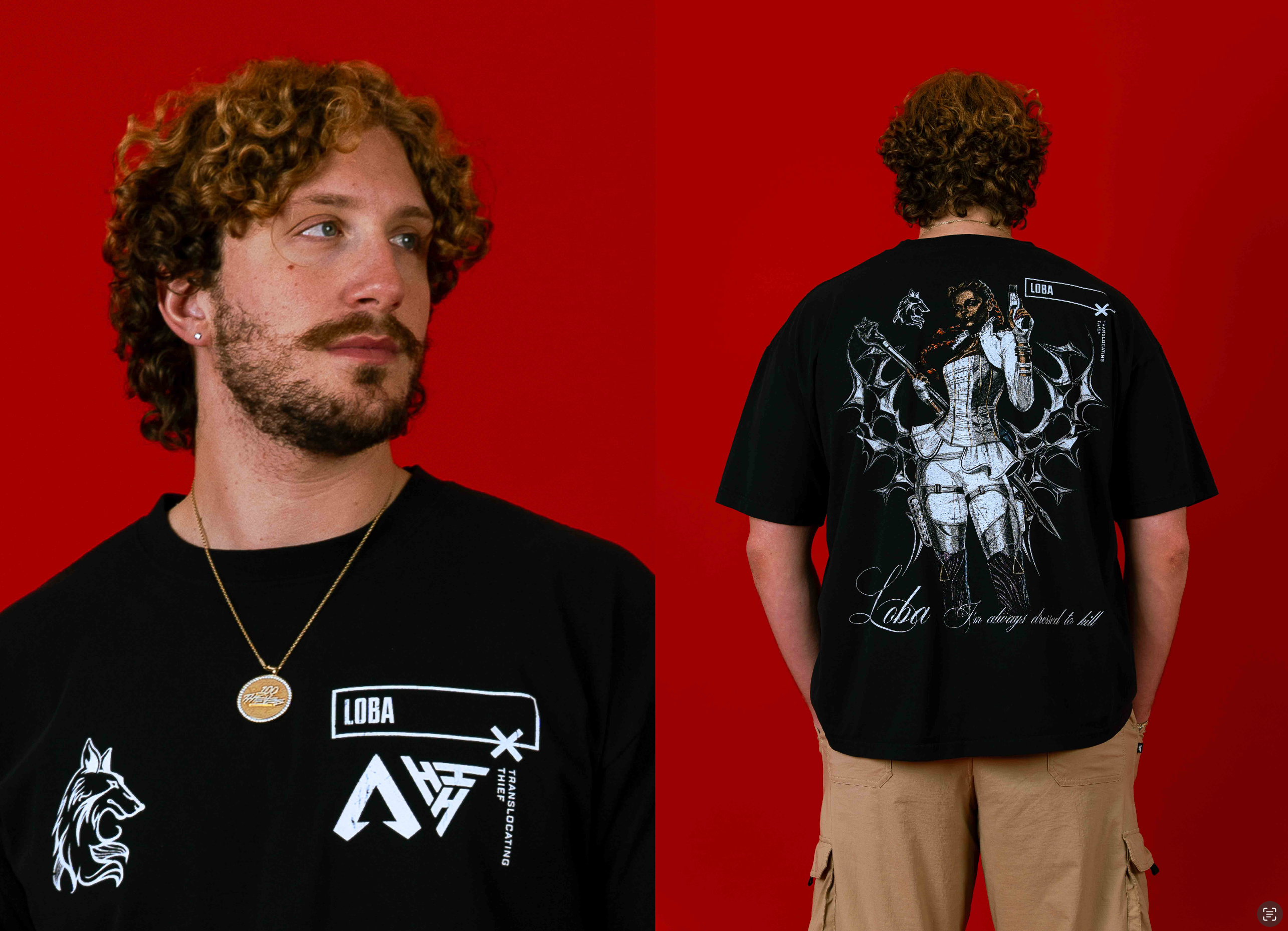 APEX LOBA VINTAGE SHIRT (BLACK)