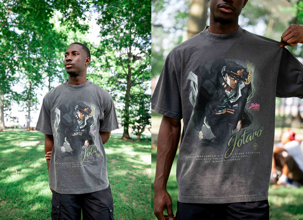 JOJO JOTARO JUMBO SHIRT (VINTAGE BLACK)