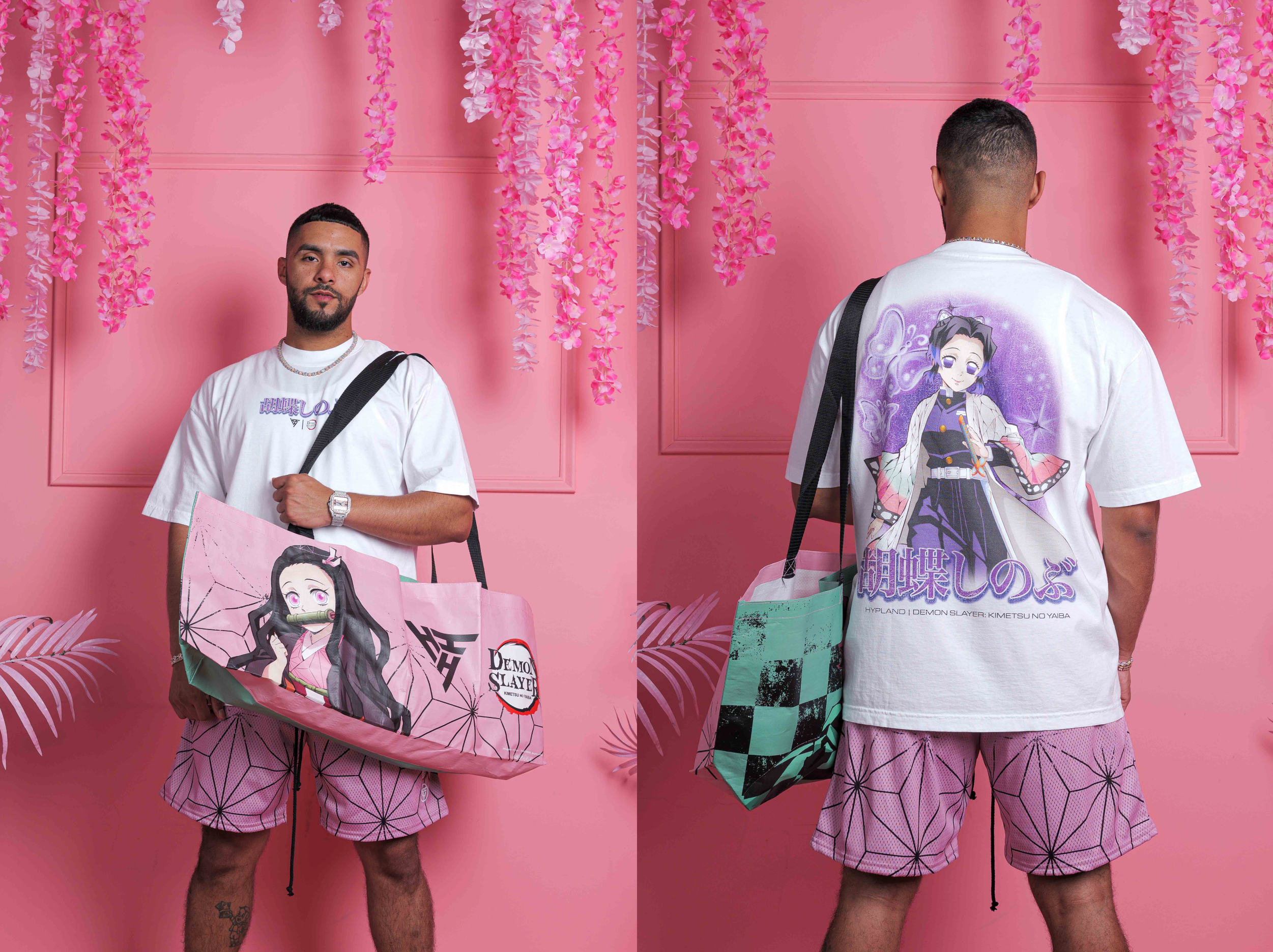 DEMON SLAYER SHINOBU SHIRT (WHITE)