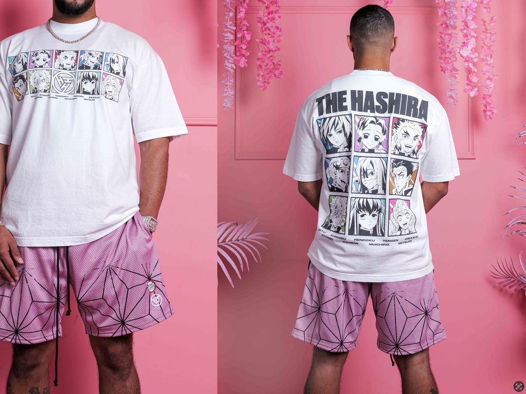 DEMON SLAYER HASHIRA SHIRT (WHITE)