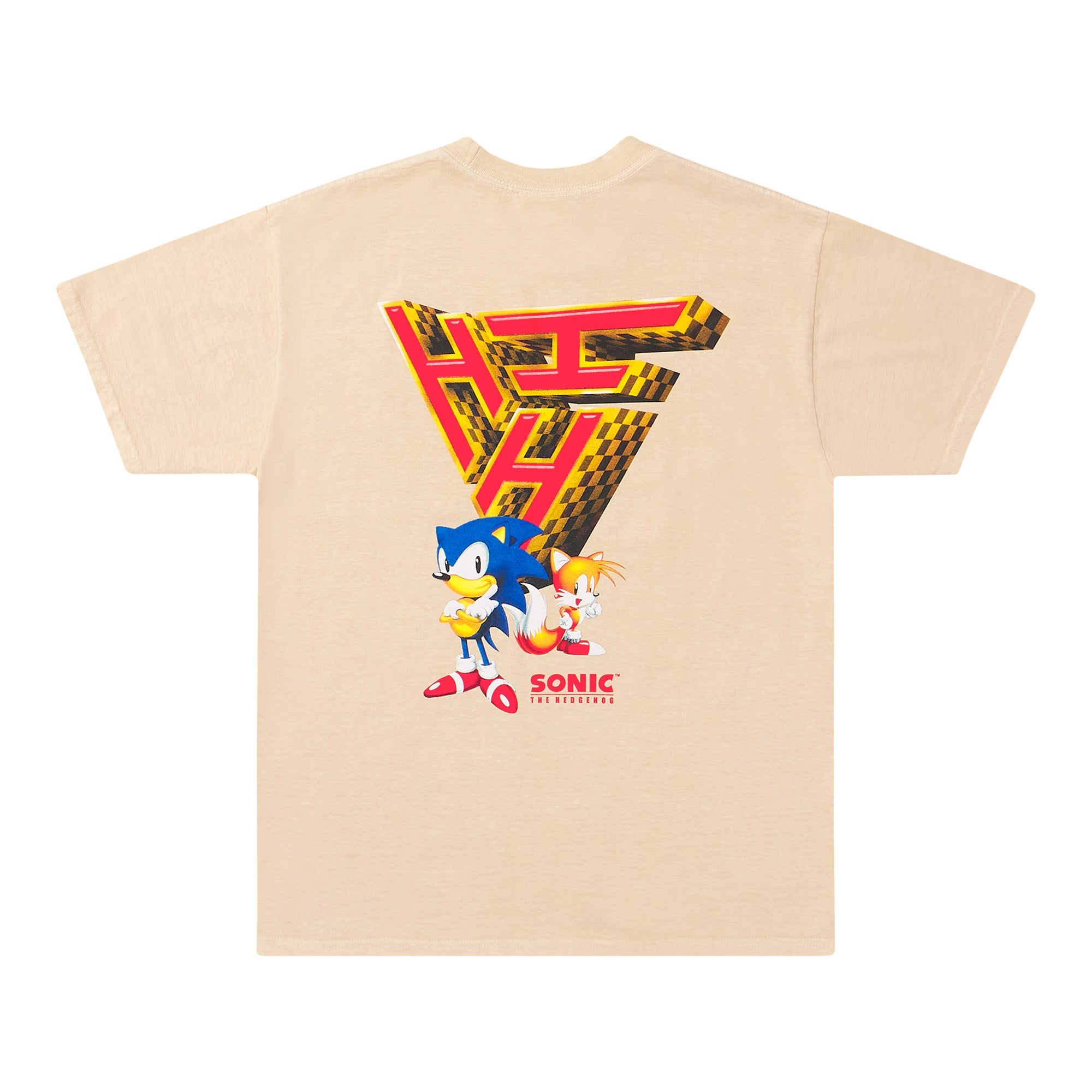SONIC LOGO 2 T SHIRT (DARK CREAM)