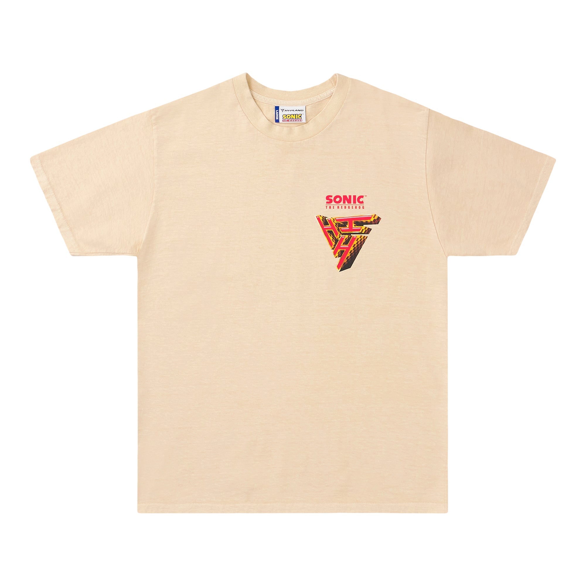 SONIC LOGO 2 T SHIRT (DARK CREAM)