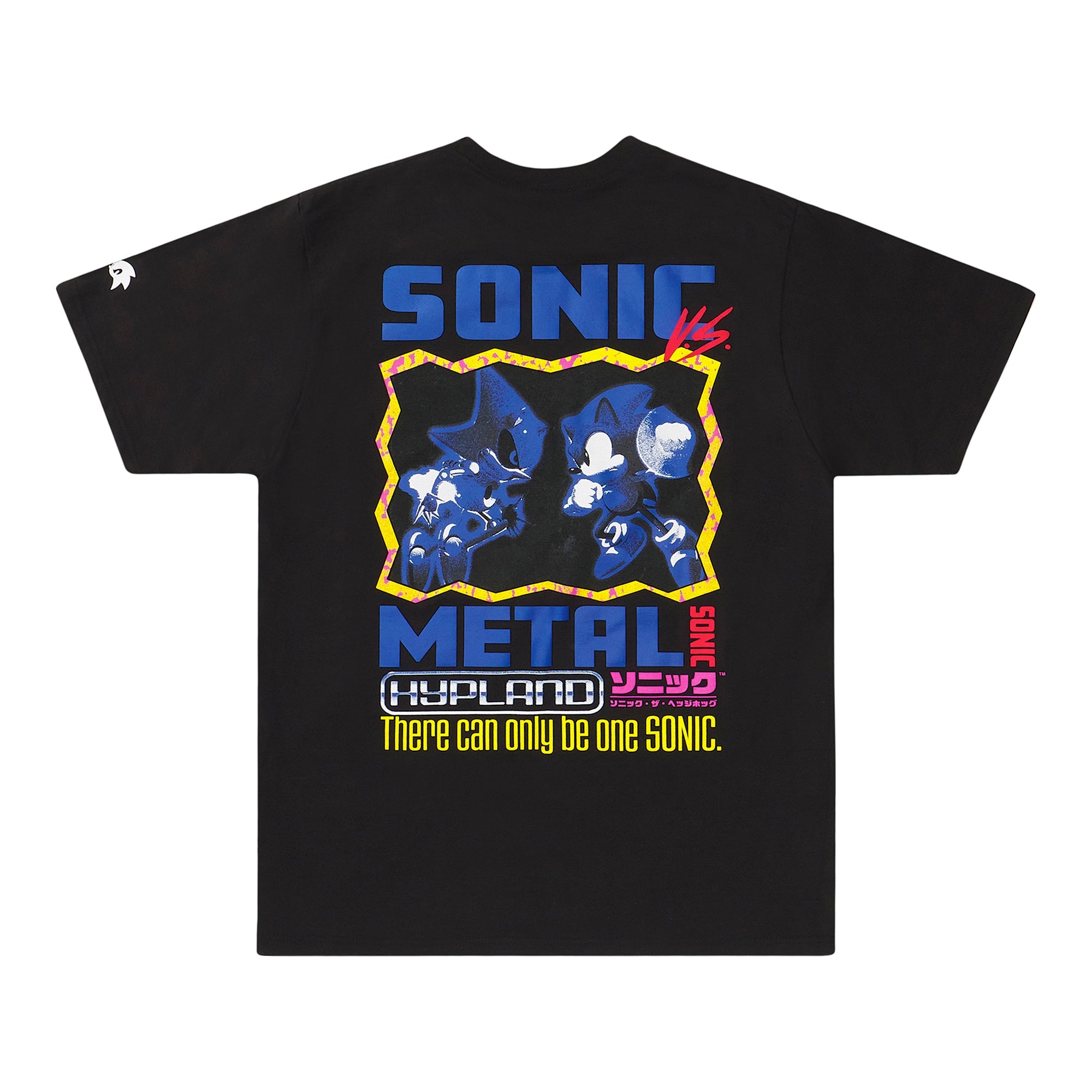 SONIC METAL VERSUS T SHIRT (BLACK)