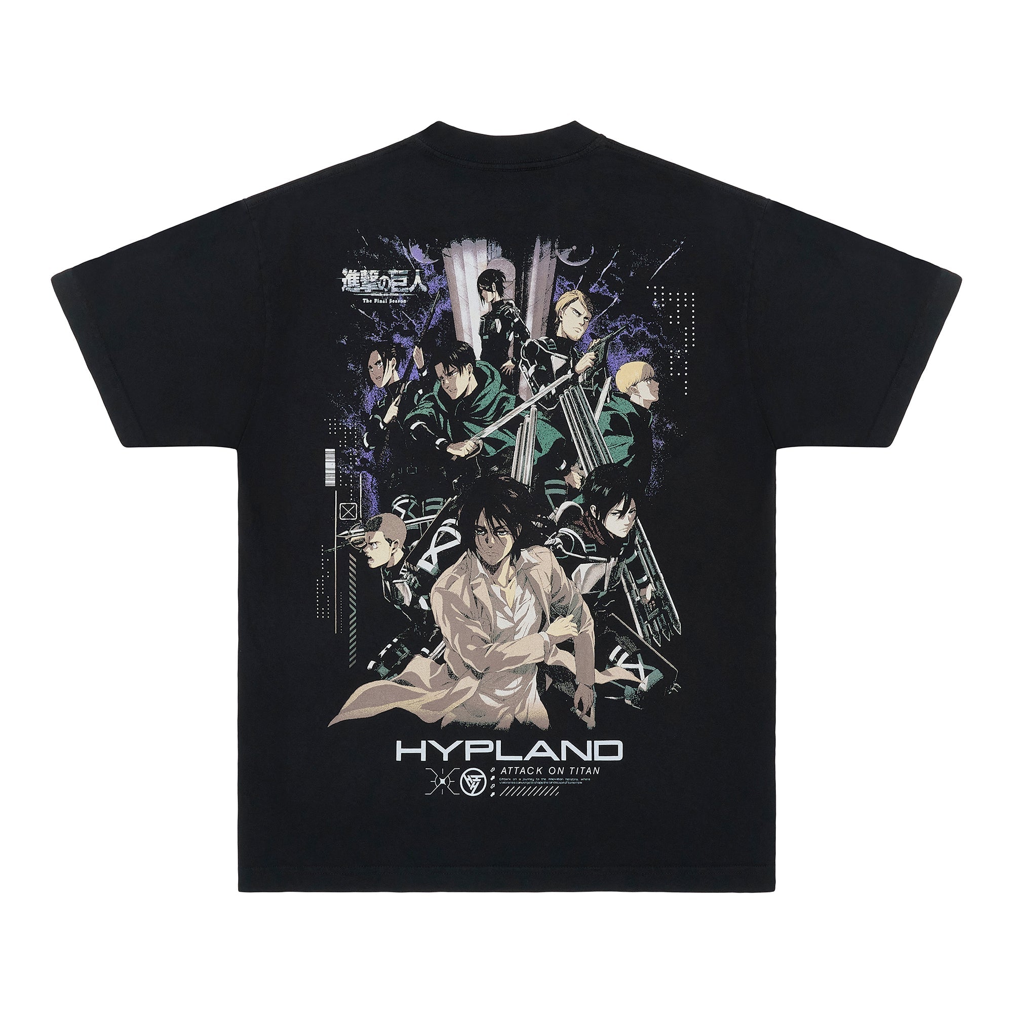 AOT FINAL SEASON SHIRT (BLACK)
