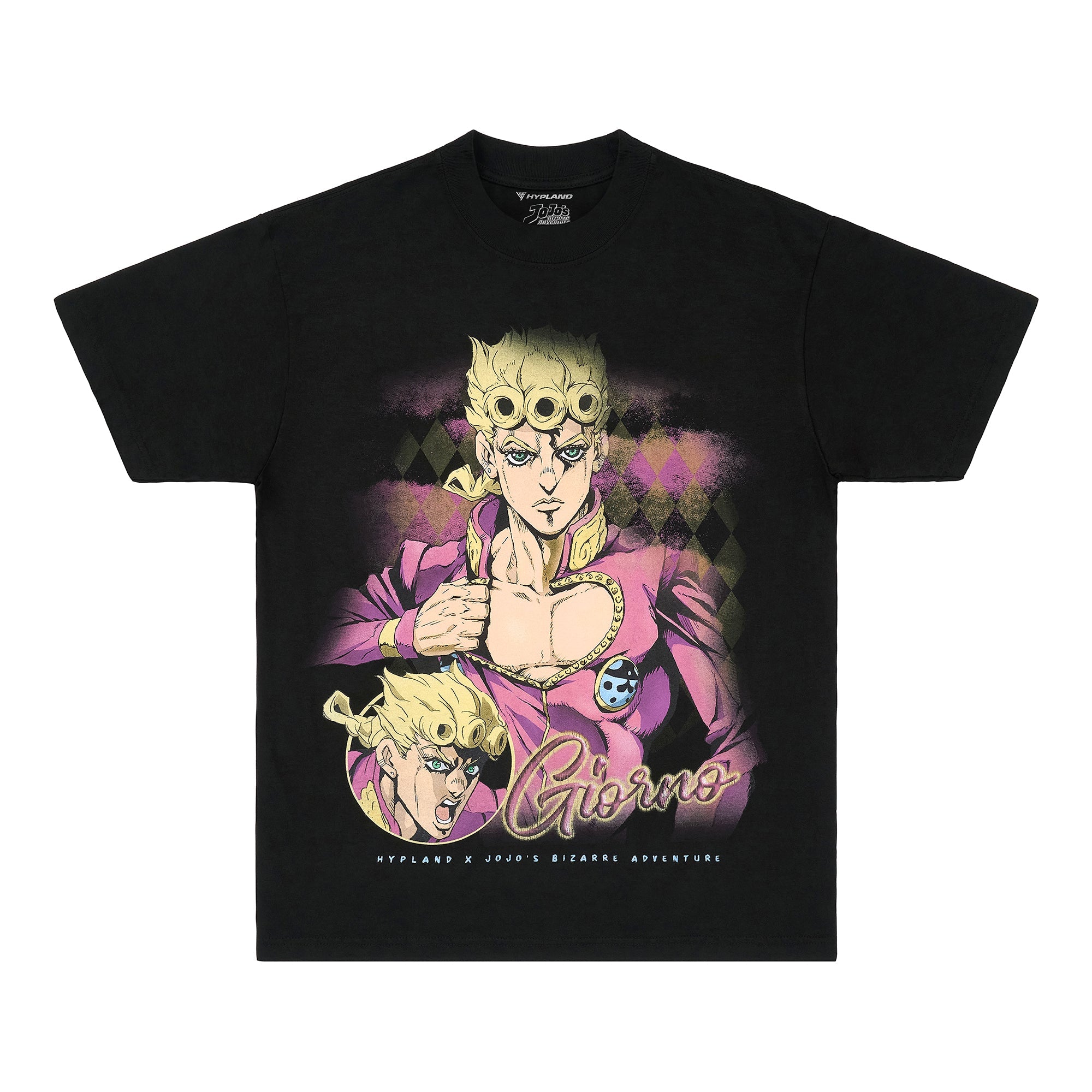 JOJO GIORNO JUMBO SHIRT (BLACK)