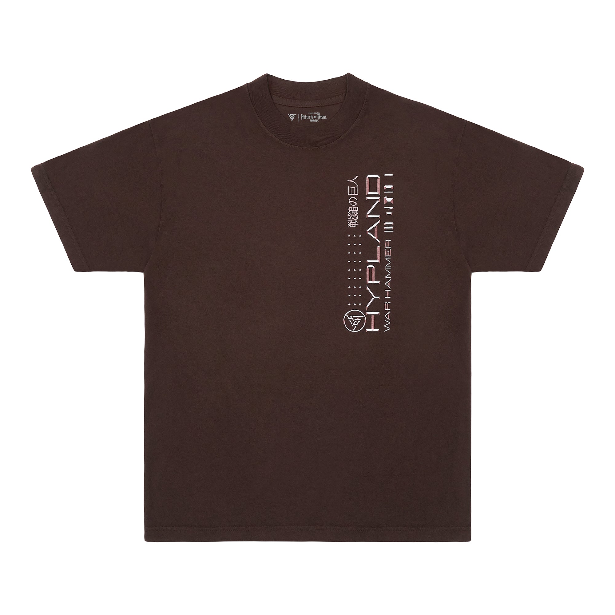 AOT WAR HAMMER SHIRT (BROWN)