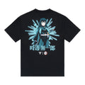 DEMON SLAYER MUCHIRO AIR BRUSH SHIRT (BLACK)
