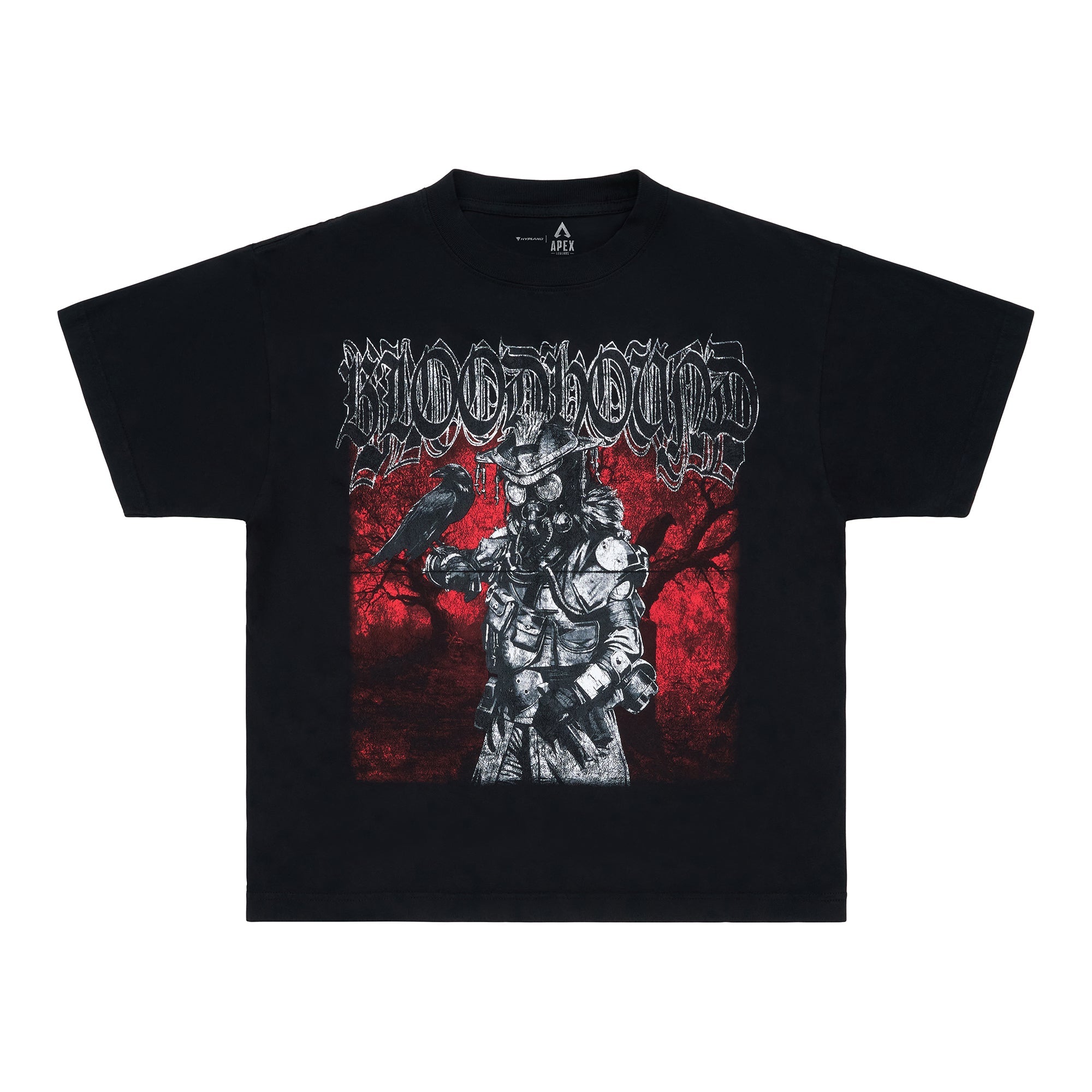 APEX BLOOD HOUND CROW SHIRT (BLACK)
