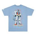 GUNDAM MOBILE SUIT RX78 SHIRT (CLEAR BLUE)