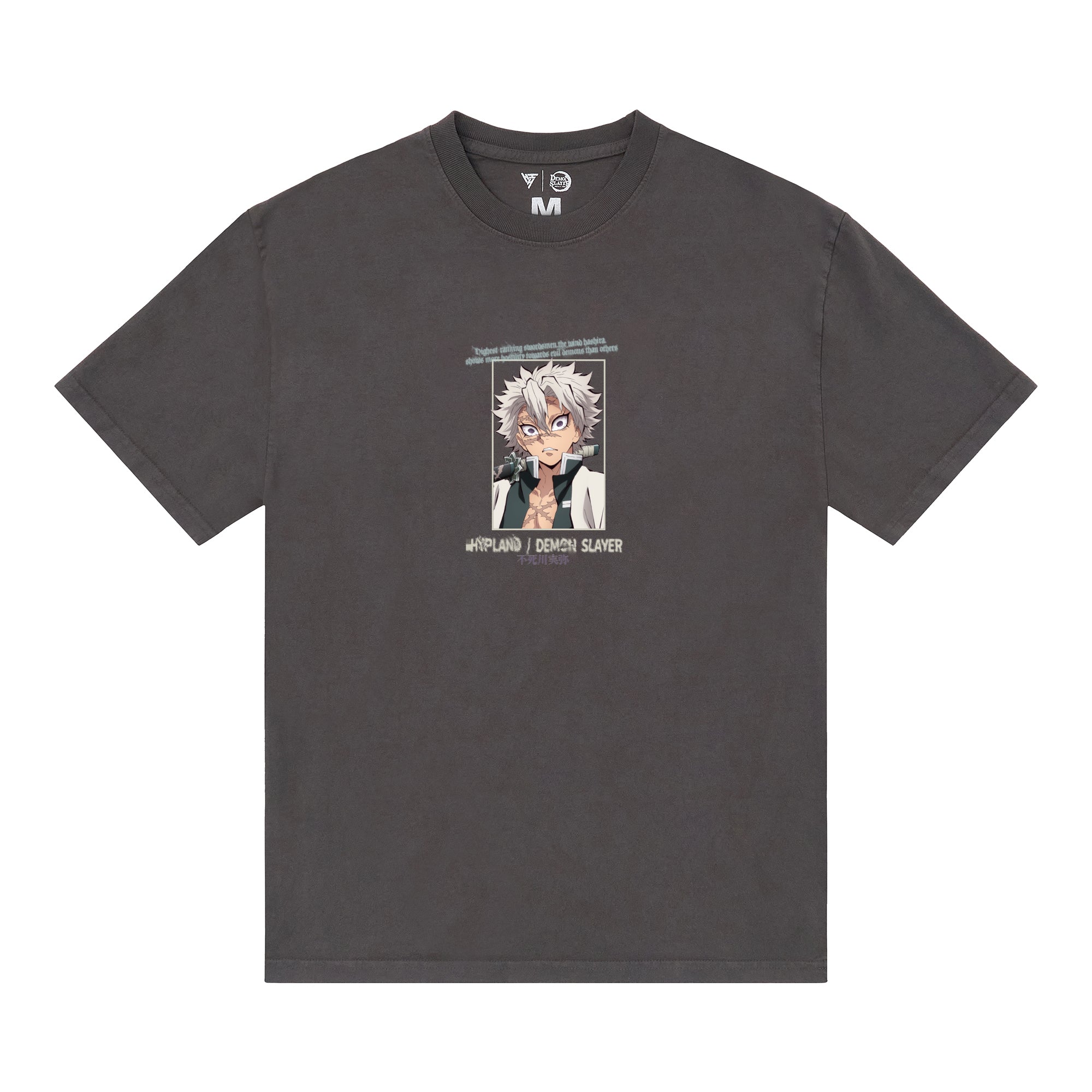 DEMON SLAYER SINISTER SHIRT (VINTAGE GREY)