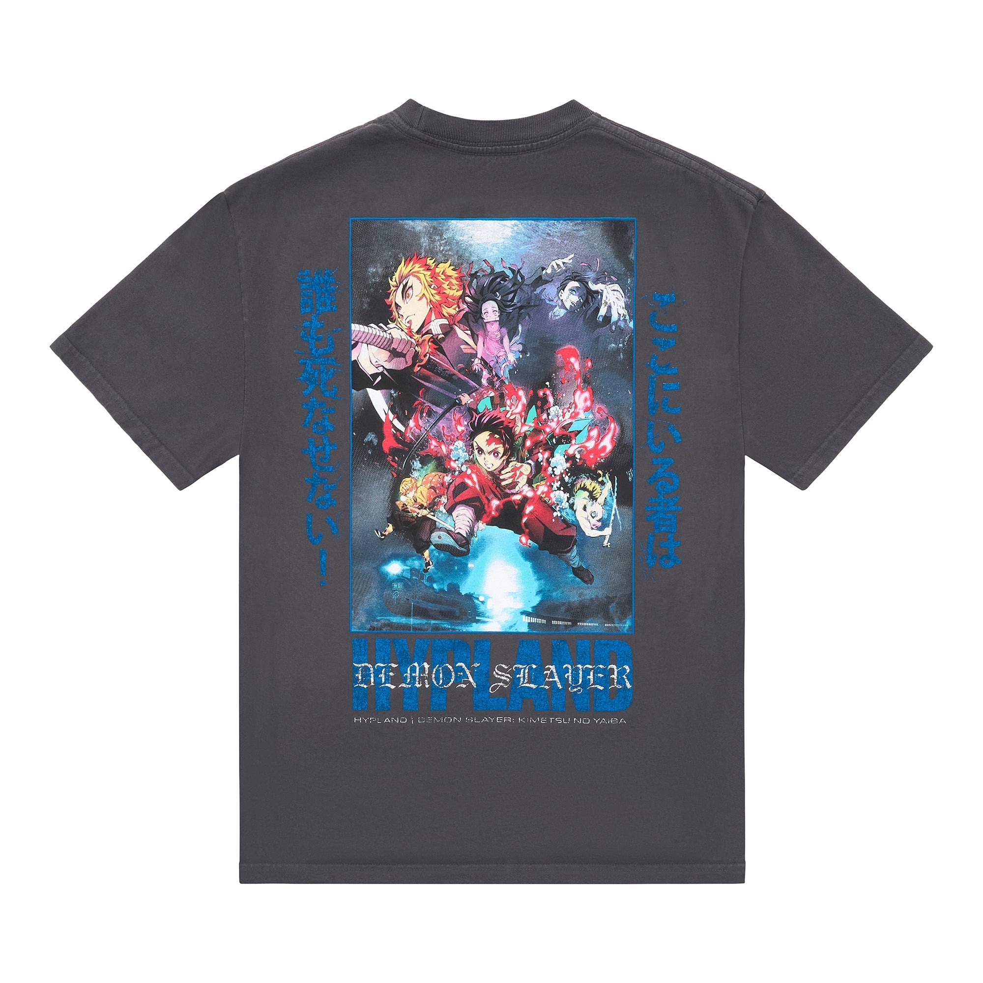 DEMON SLAYER MUGEN TRAIN SHIRT (VINTAGE GREY)