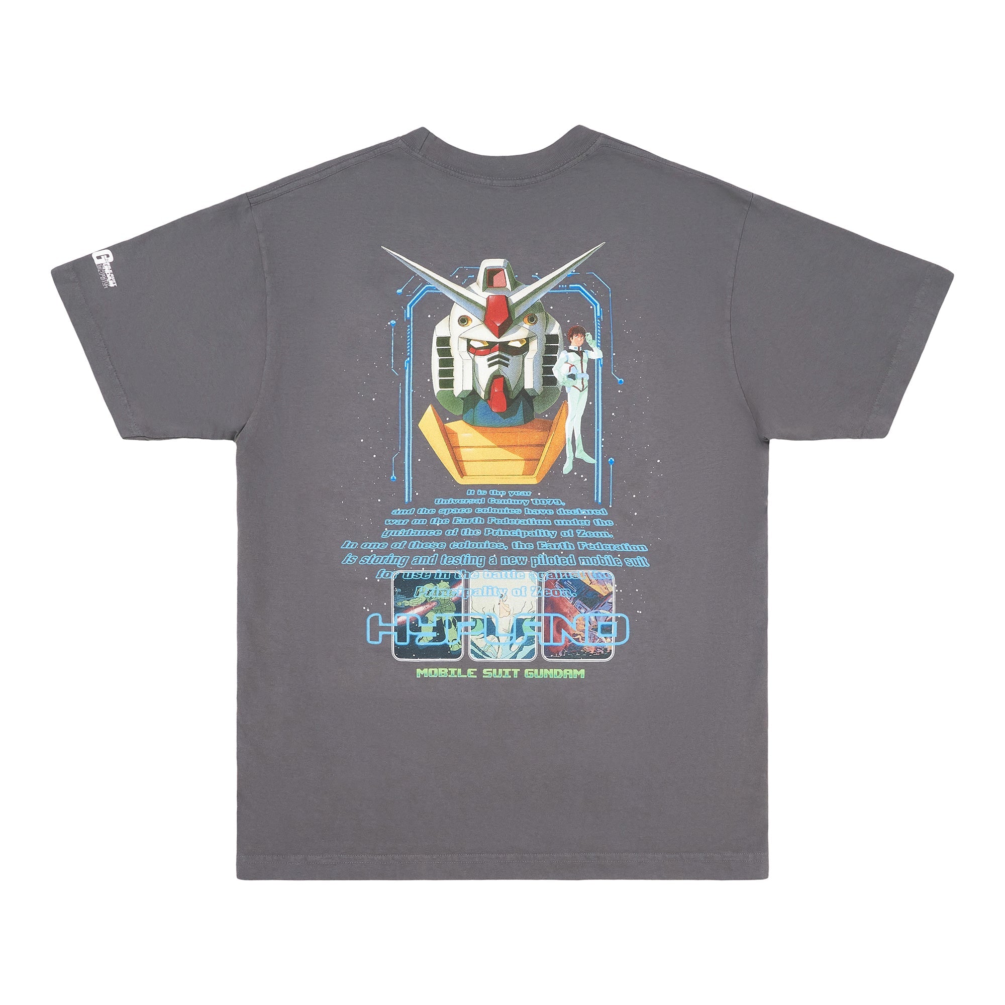 GUNDAM GALAXY SHIRT (GREY)