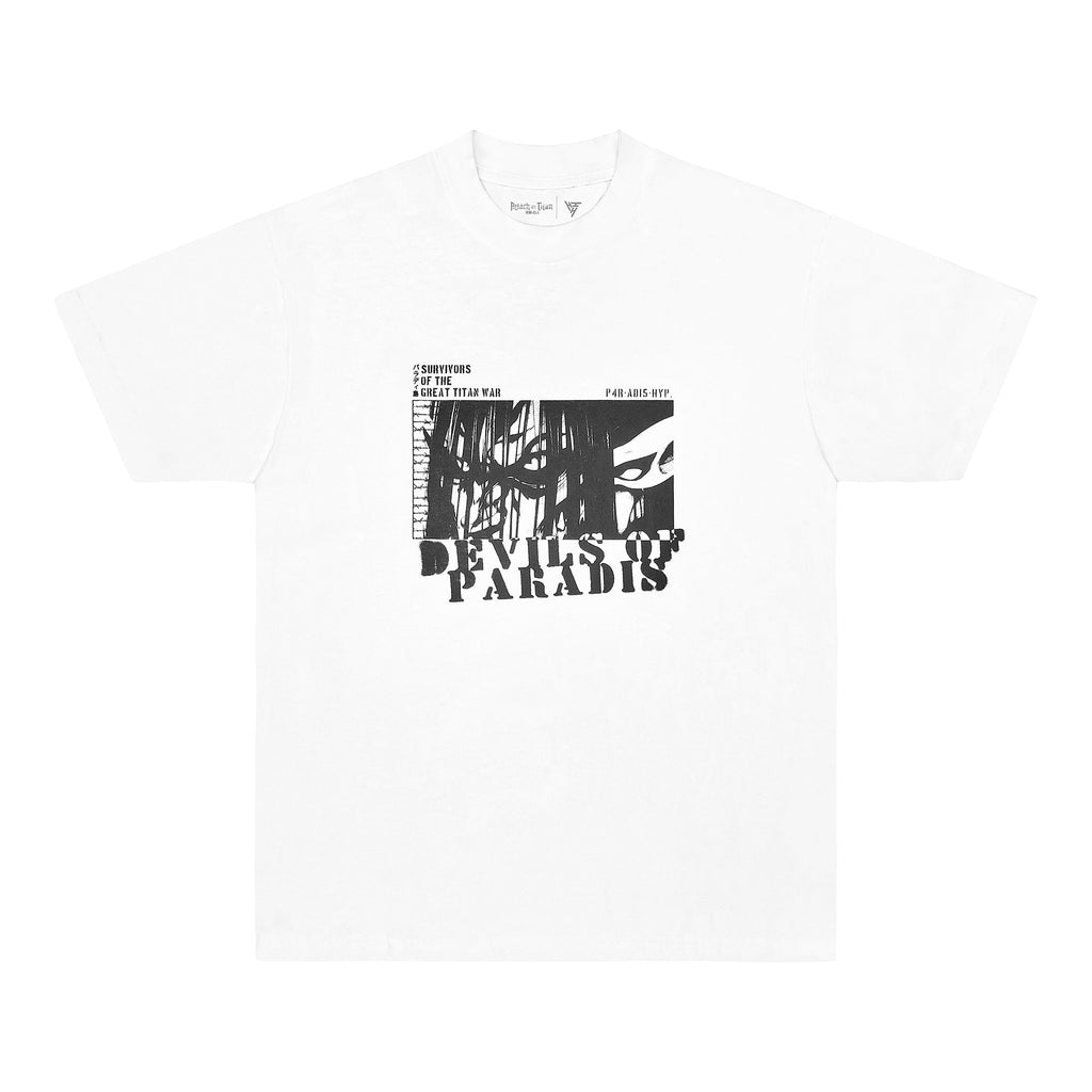 AOT DEVILS OF PARADIS SHIRT (WHITE)