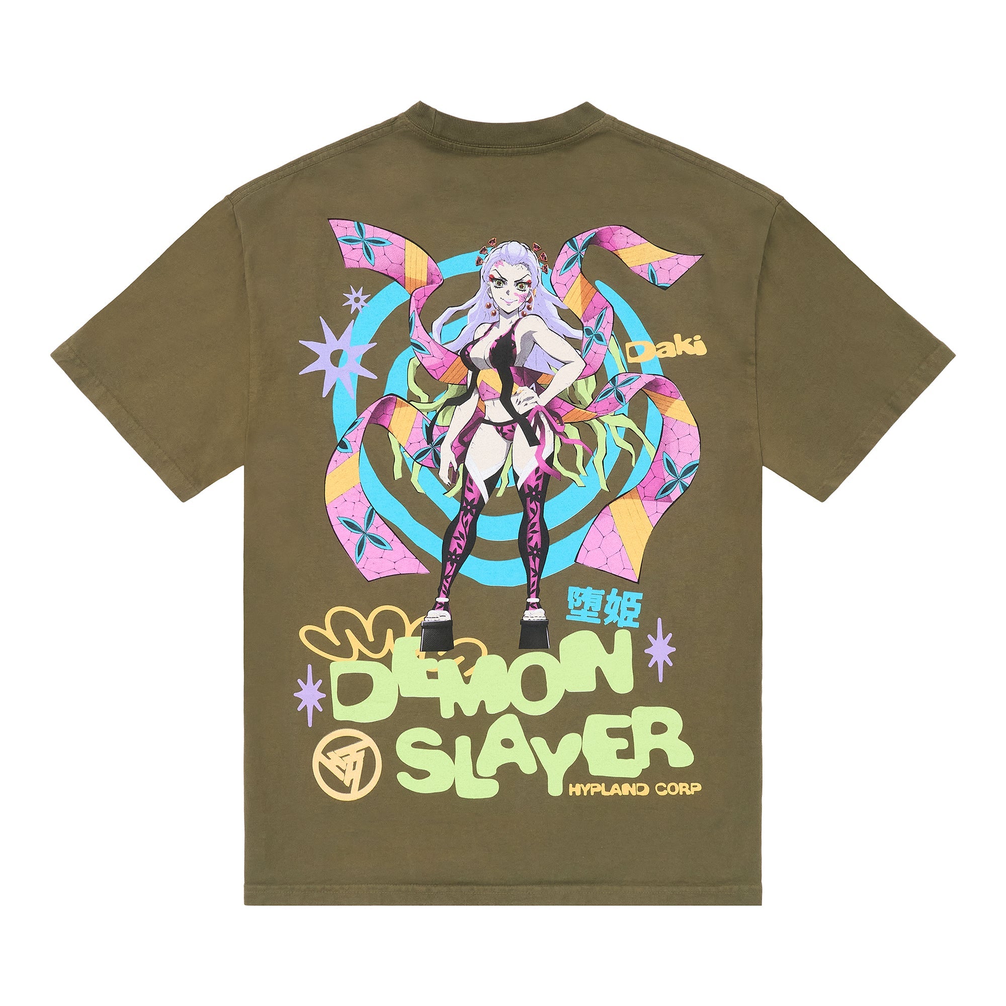 DEMON SLAYER SISTER DAKI SHIRT (ARMY)